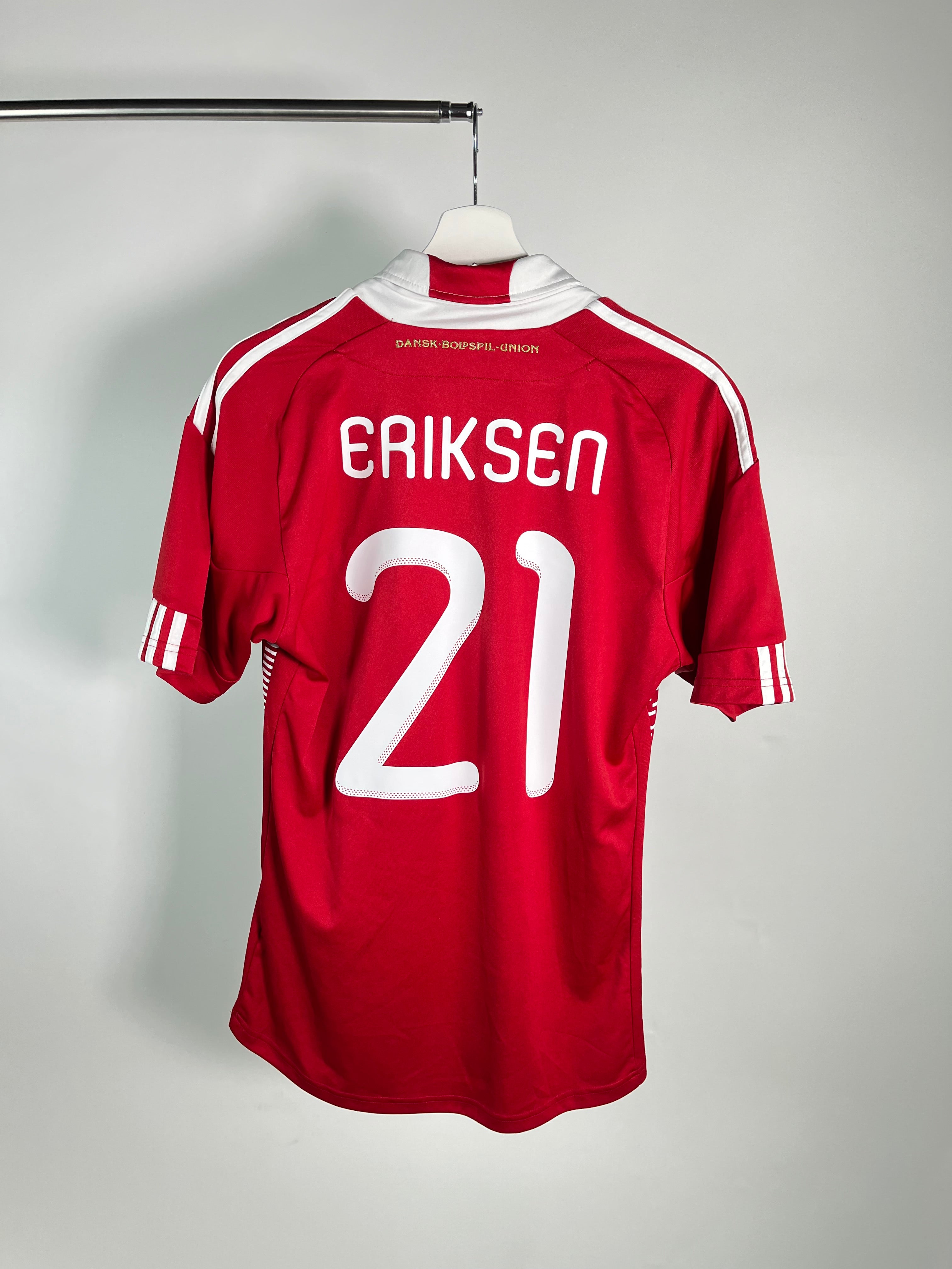 Jersey Dinamarca 2010 2012 Christian Eriksen (S)