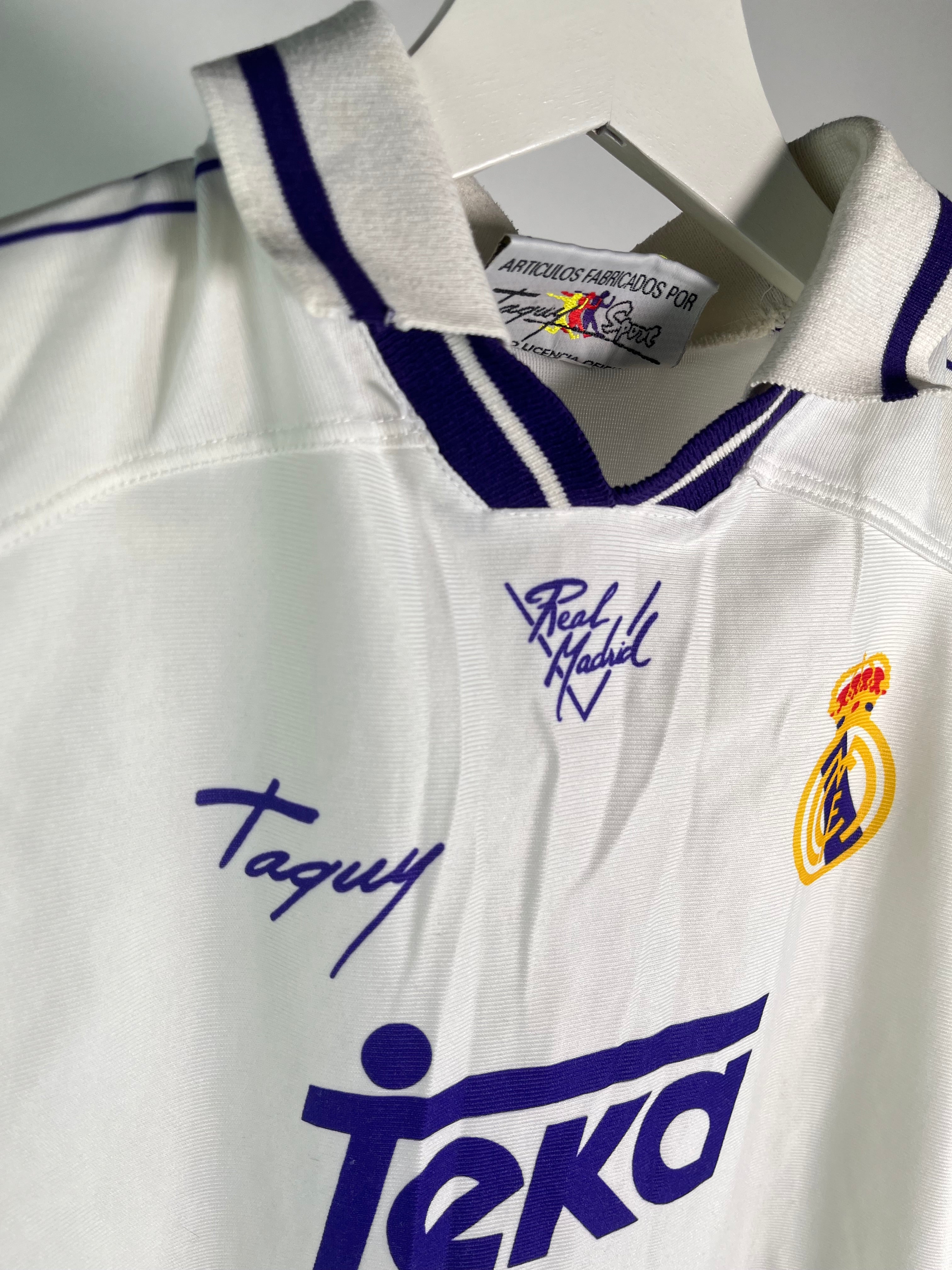 Jersey Real Madrid Local 1996 1997 (XL Niño)