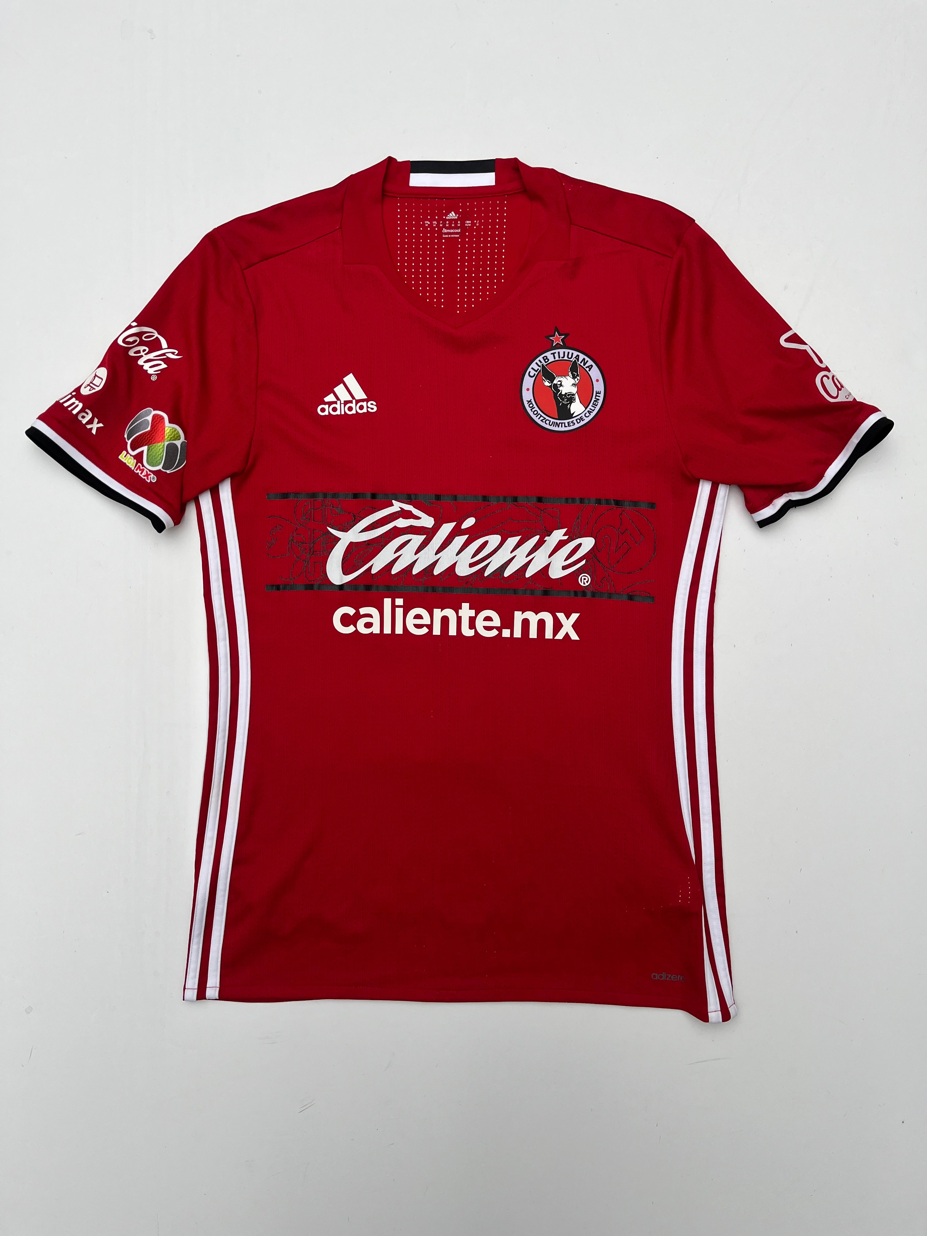 Jersey Xolos Local 2015 2016 Yasser Corona Adizero (M)