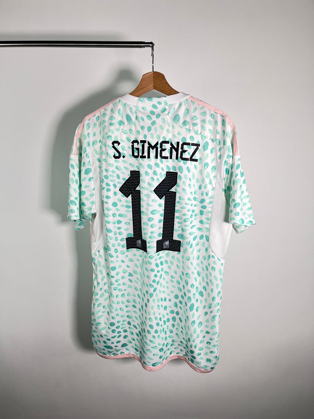 Jersey México Visita especial 2023 2024 Santiago Giménez (XL)
