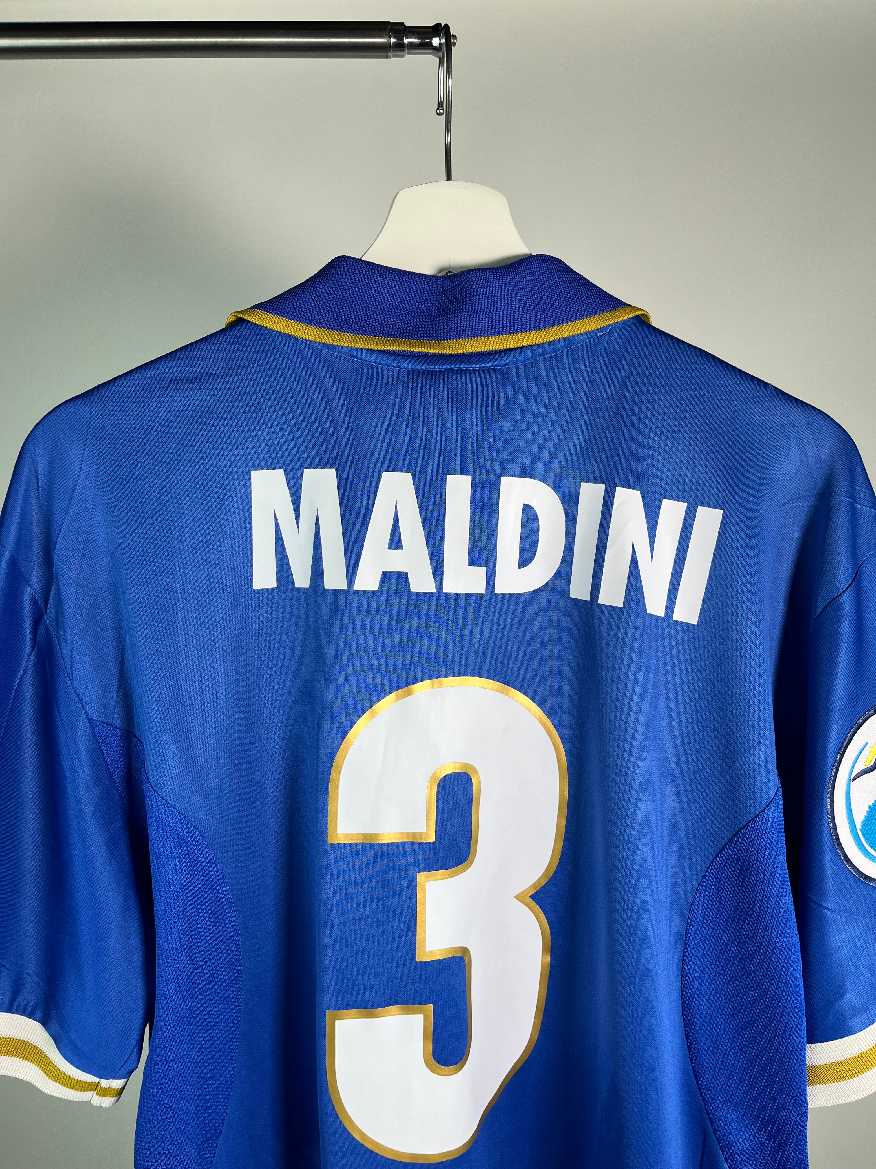 Jersey Italia Local 1996 1998 *Eurocopa* Paolo Maldini (L)