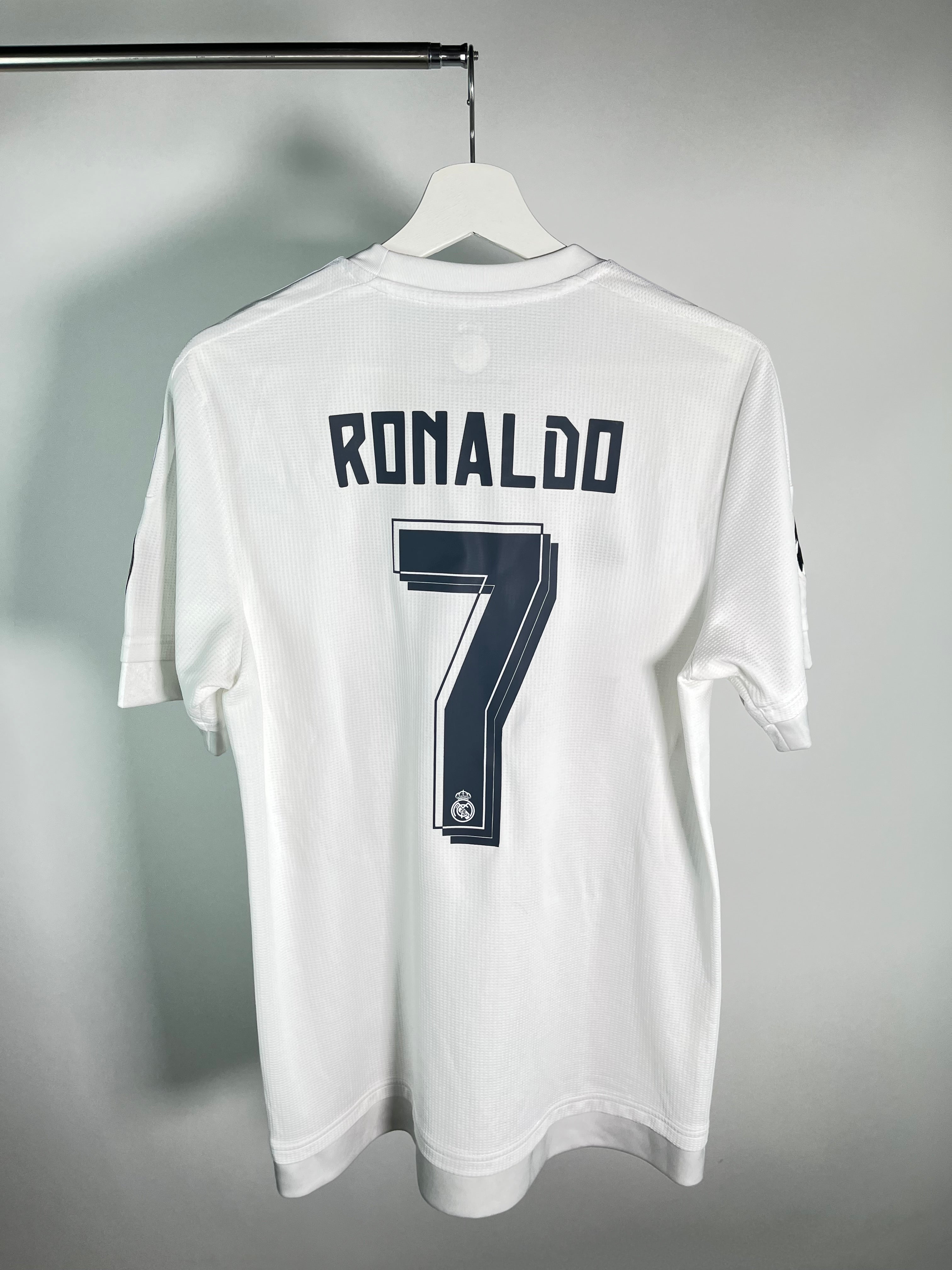 Jersey Real Madrid Local 2015 2016 *Champions League* Cristiano Ronaldo (M)