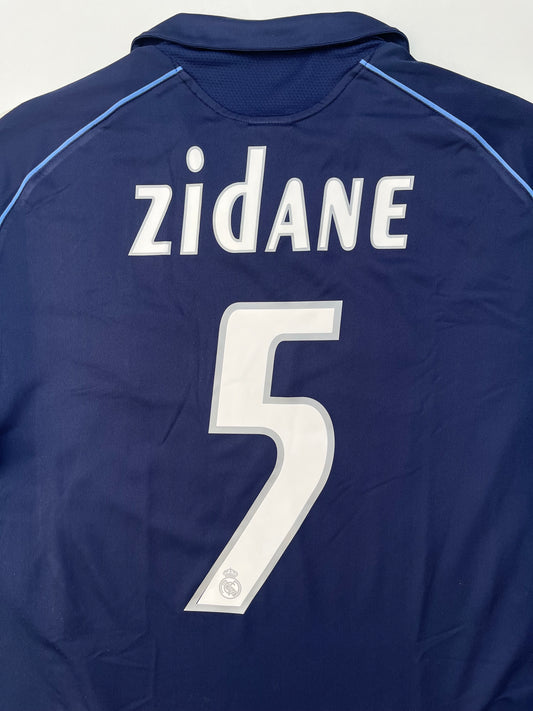 Jersey Real Madrid Visita 2005 2006 Zinedine Zidane (M)