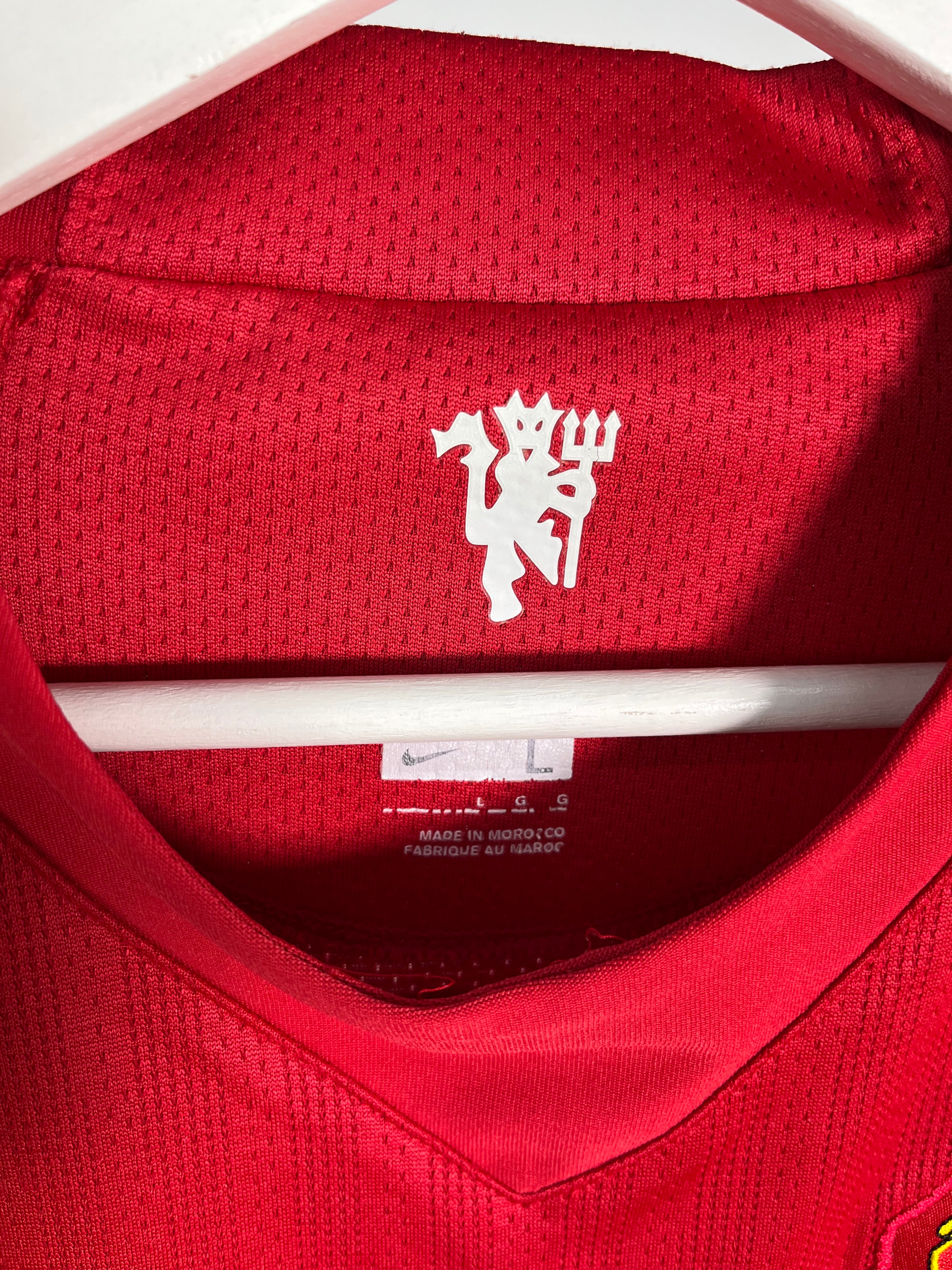 Jersey Manchester United Local 2008 2009 Carlos Tevez (L)