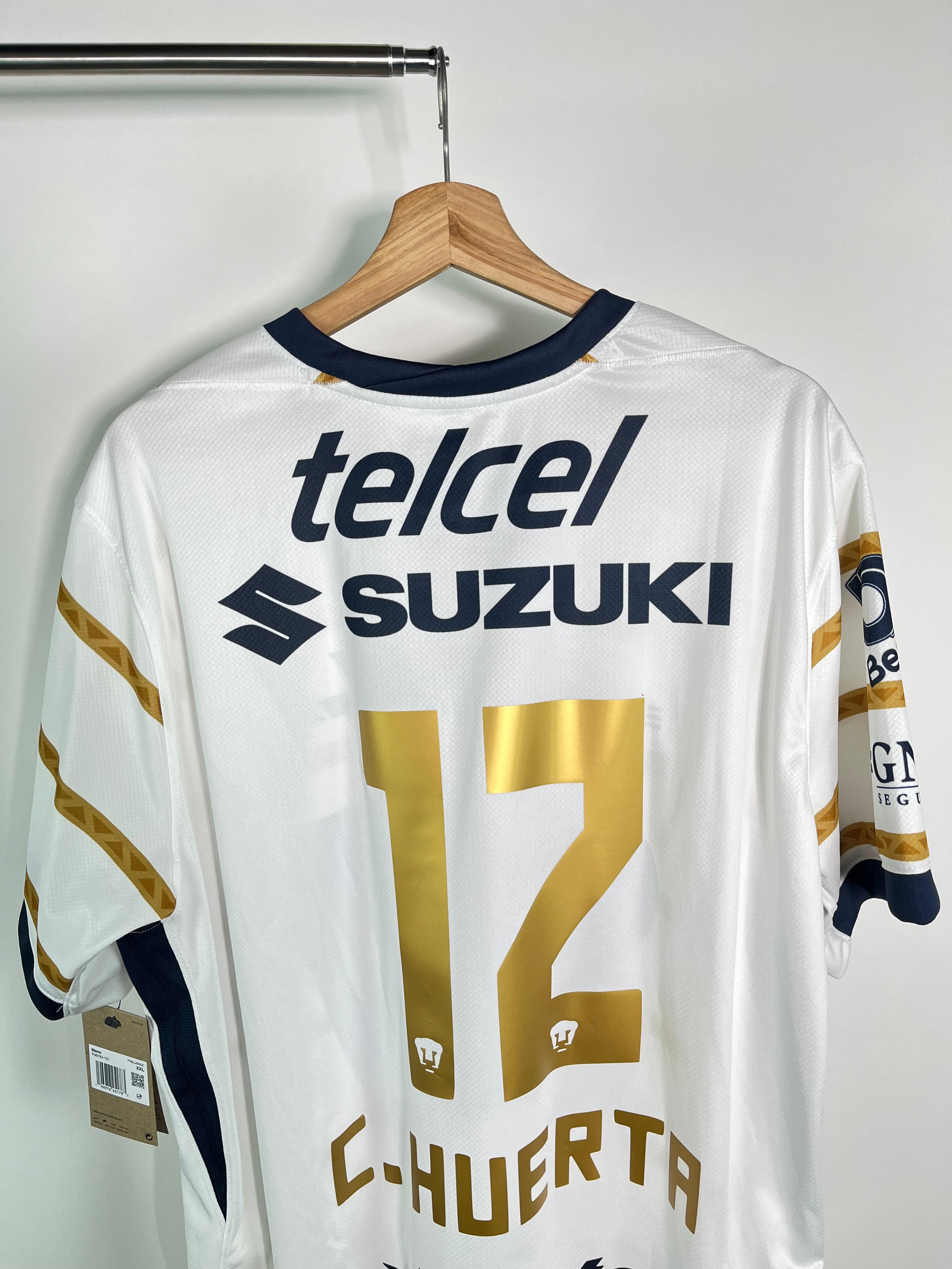 Jersey Pumas Local 2024 2025 César “Chino” Huerta *C/Etiquetas* (XXL)