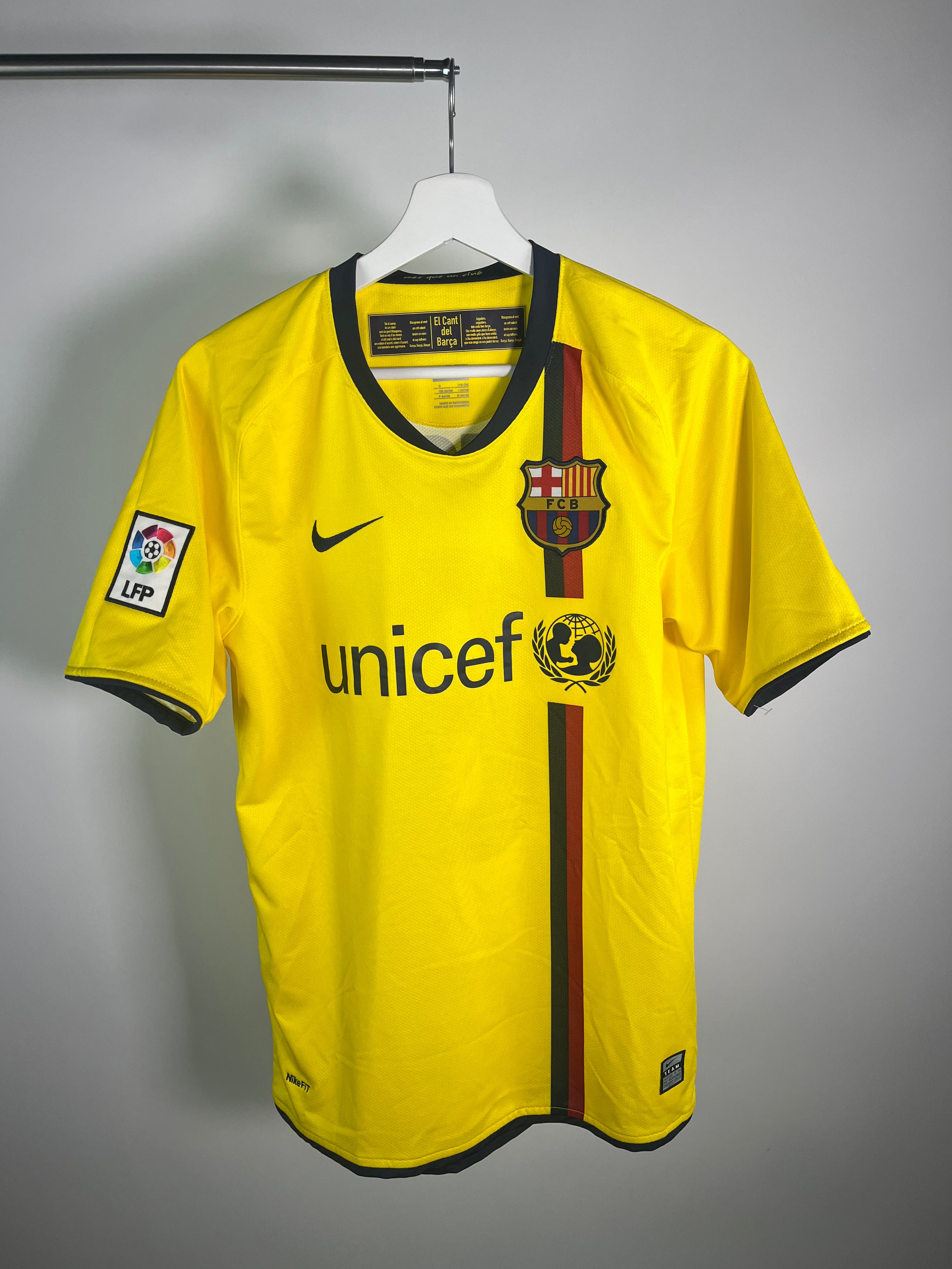 Jersey Barcelona Visita 2008 2009 Andrés Iniesta (S)
