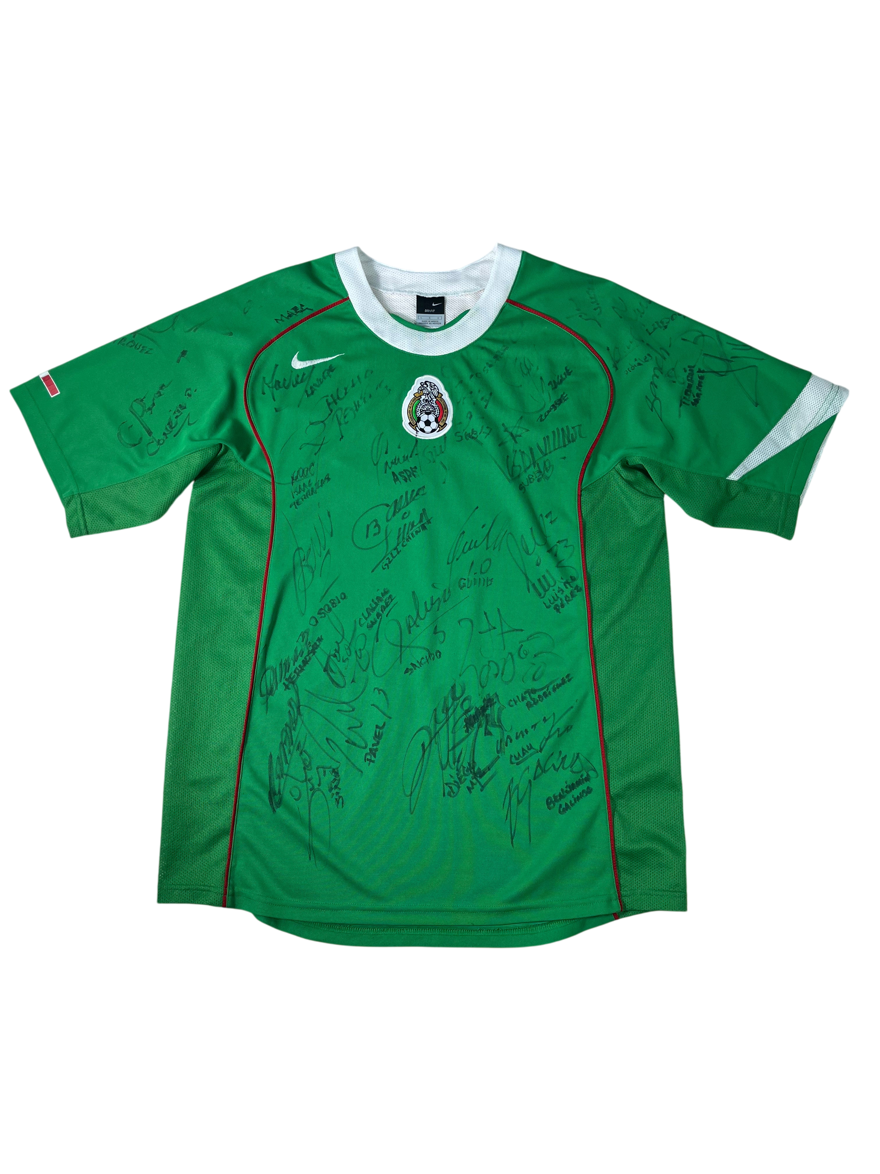 Jersey México Local 2005 2006 Autografiado (L)
