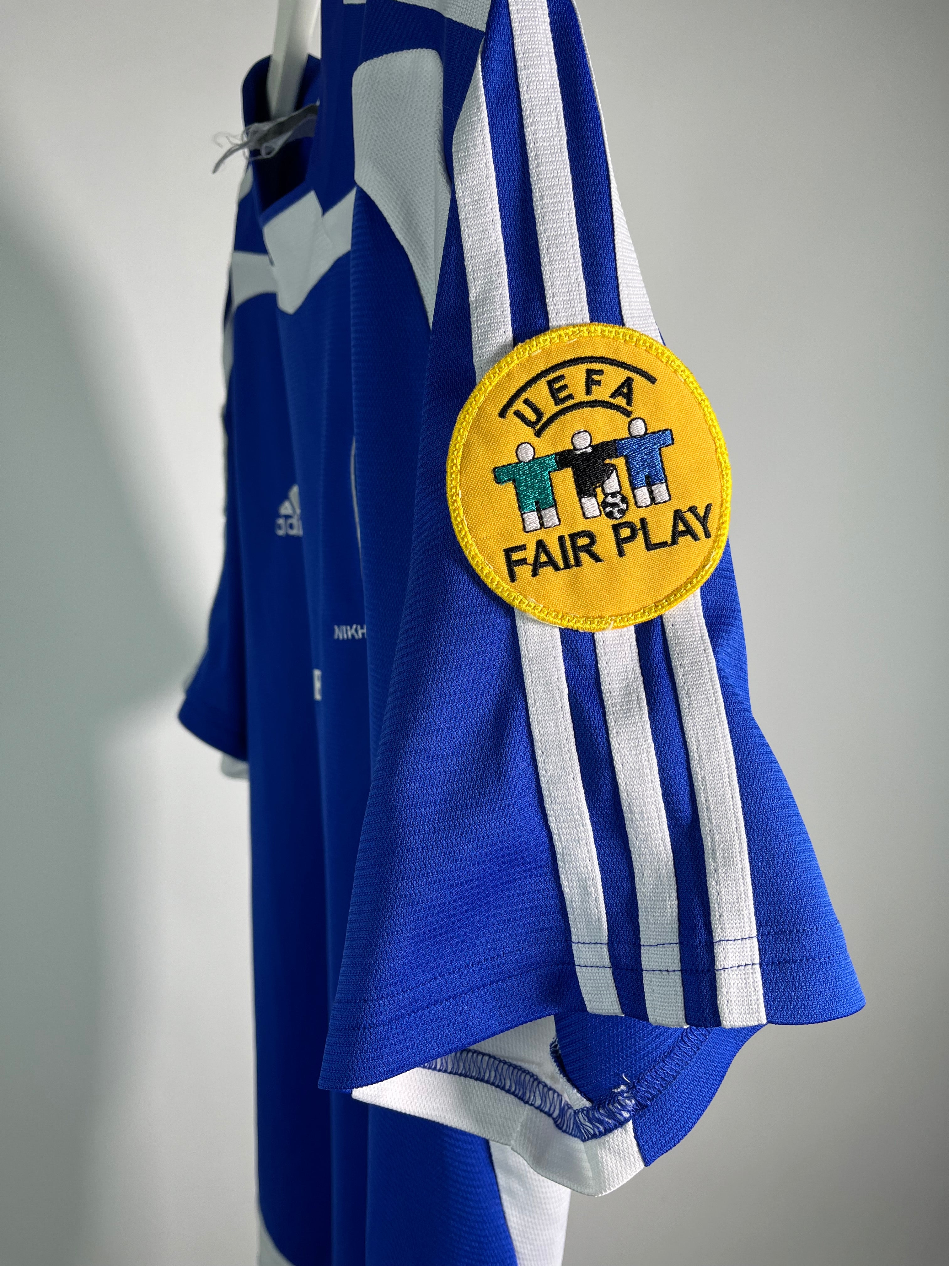 Jersey Grecia Local 2004 2005 *Eurocopa Match Detail* Theodoros Zagorakis (M)