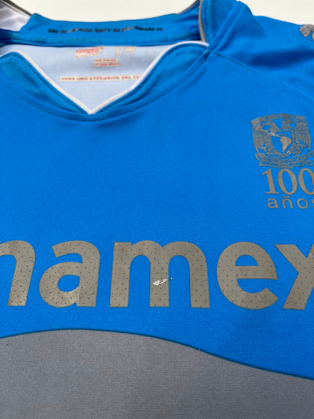 Jersey Pumas Portero 2010 2011 Versión Utilería Autografiado Sergio Bernal (L)