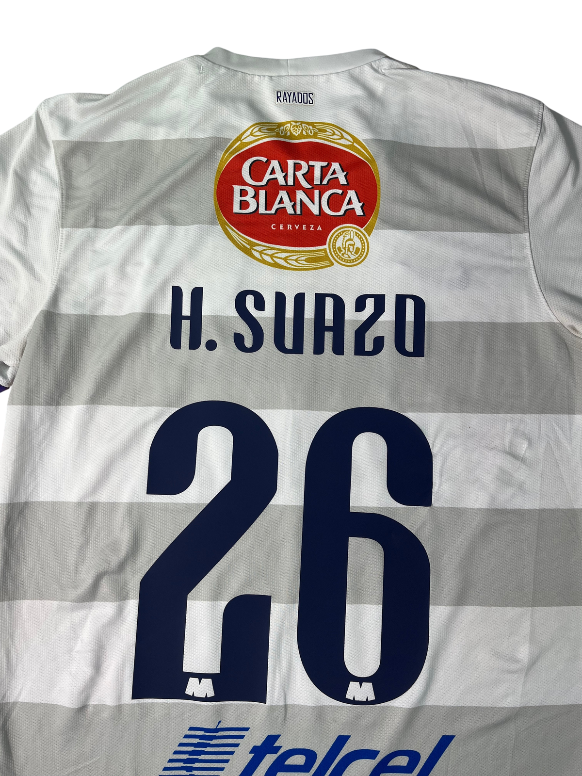 Jersey Rayados Monterrey Visita 2012 2013 Humberto "Chupete" Suazo (M)