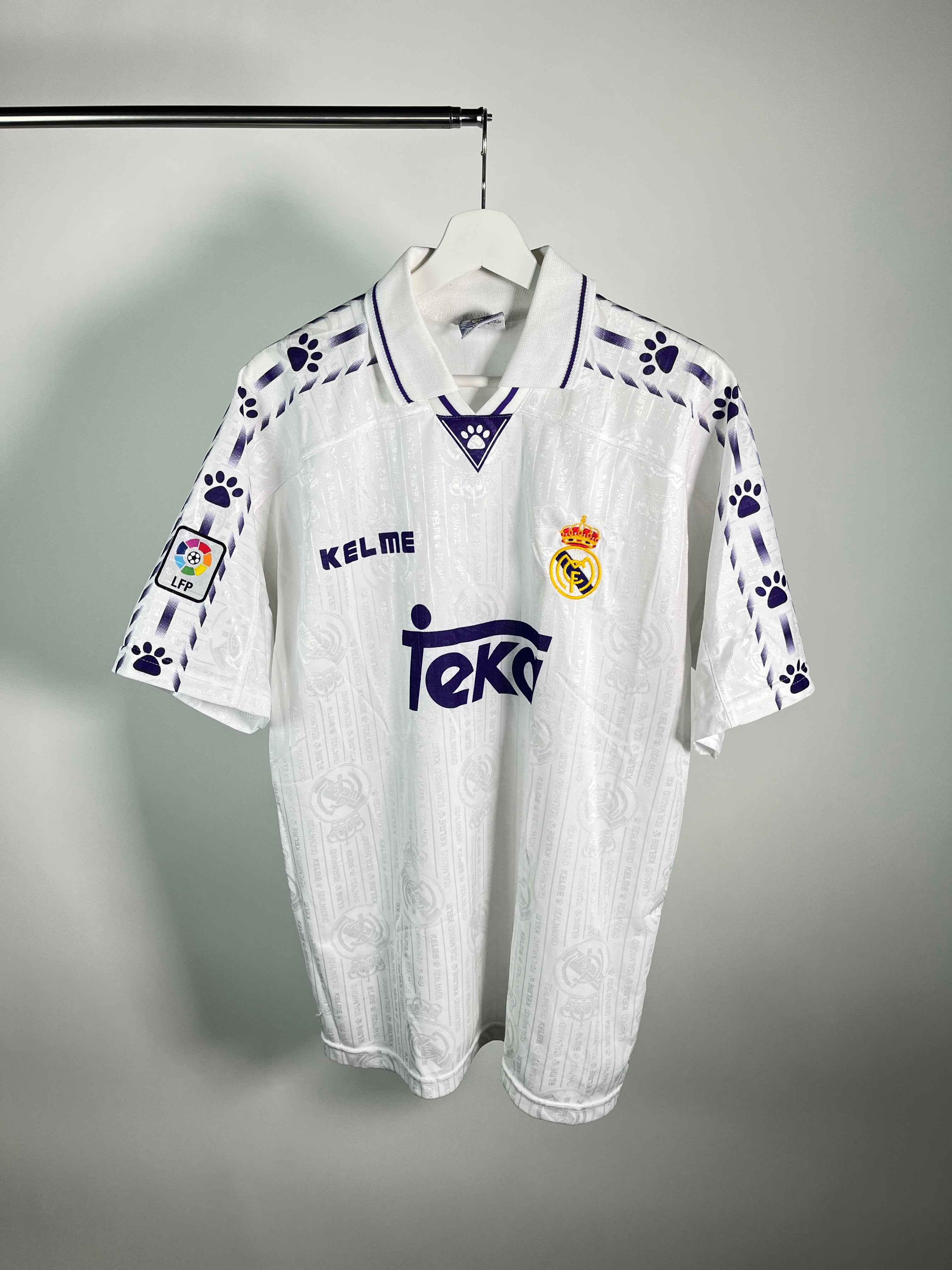 Jersey Real Madrid Local 1995 1996 (L)