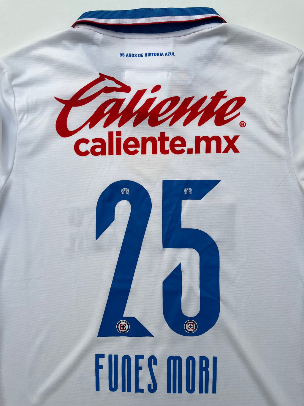 Jersey Cruz Azul Visita 2022 2023 Match Worn Ramiro Funes (M)