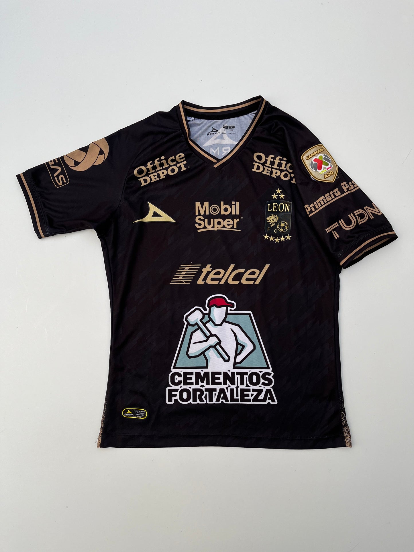 Jersey León Visita 2020 2021 Match Worn Ángel Mena (S)