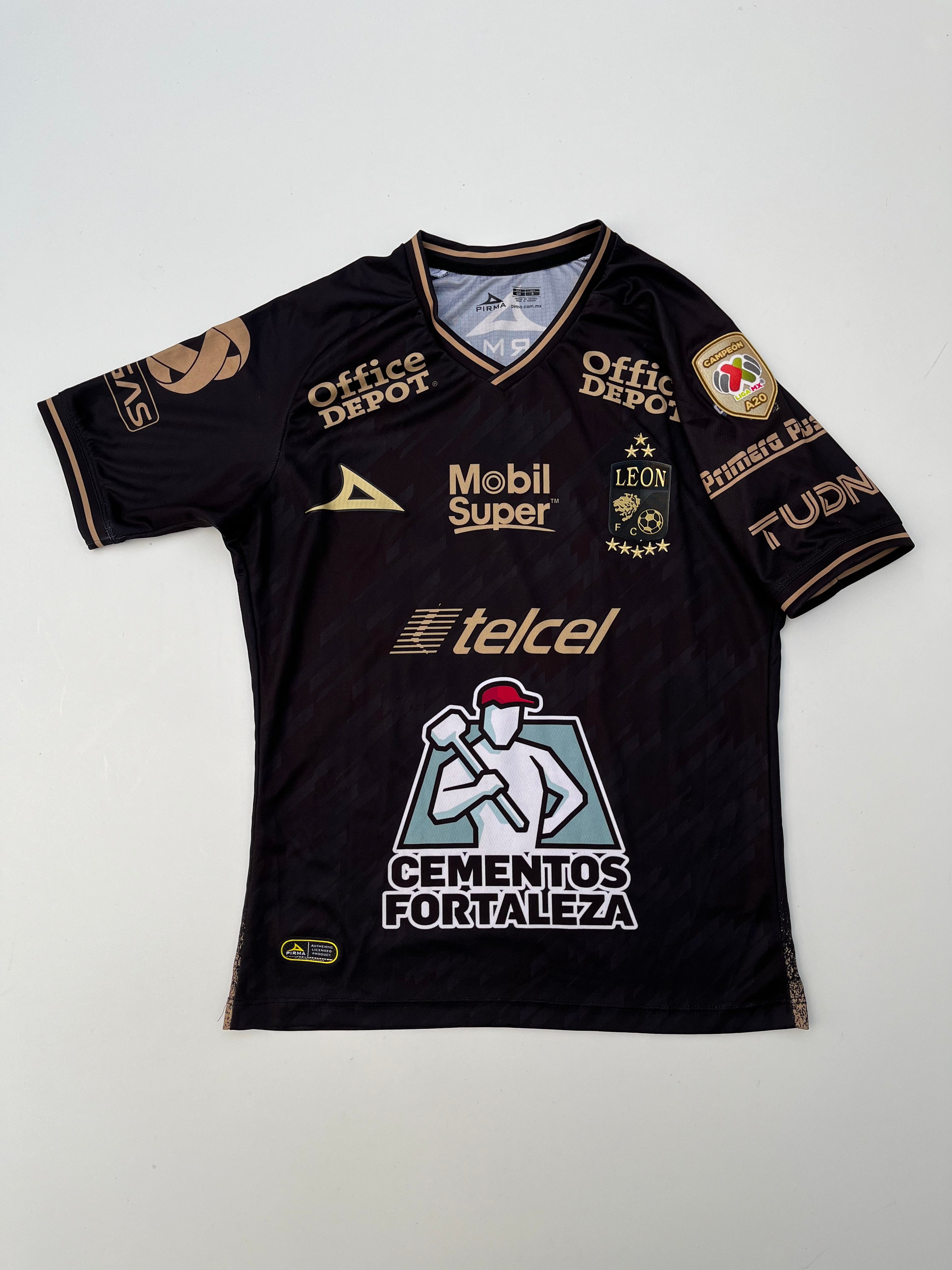 Jersey León Visita 2020 2021 Match Worn Ángel Mena (S)