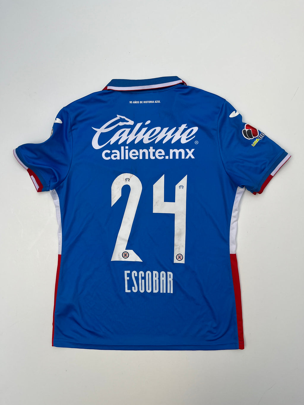 Jersey Cruz Azul Local 2022 2023 Match Worn Juan Escobar (S)