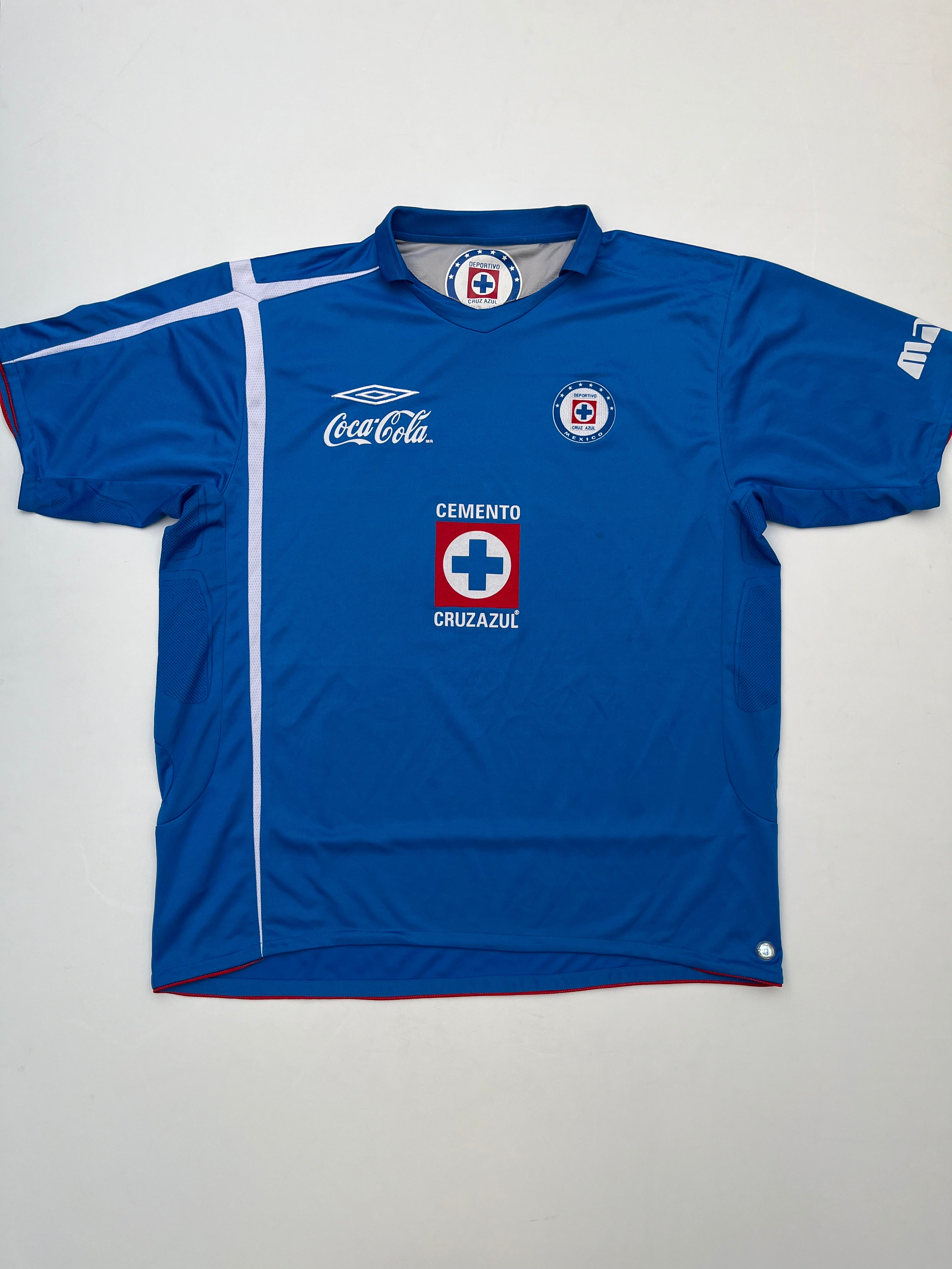 Jersey Cruz Azul Local 2005 2006 César “Chelito” Delgado (XL)
