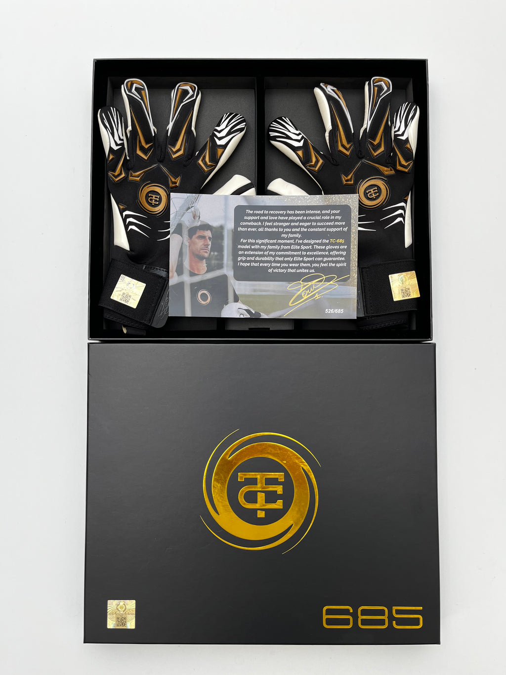 Guantes Thibaut Courtois Versión Jugador *Edición Limitada y Foliada*