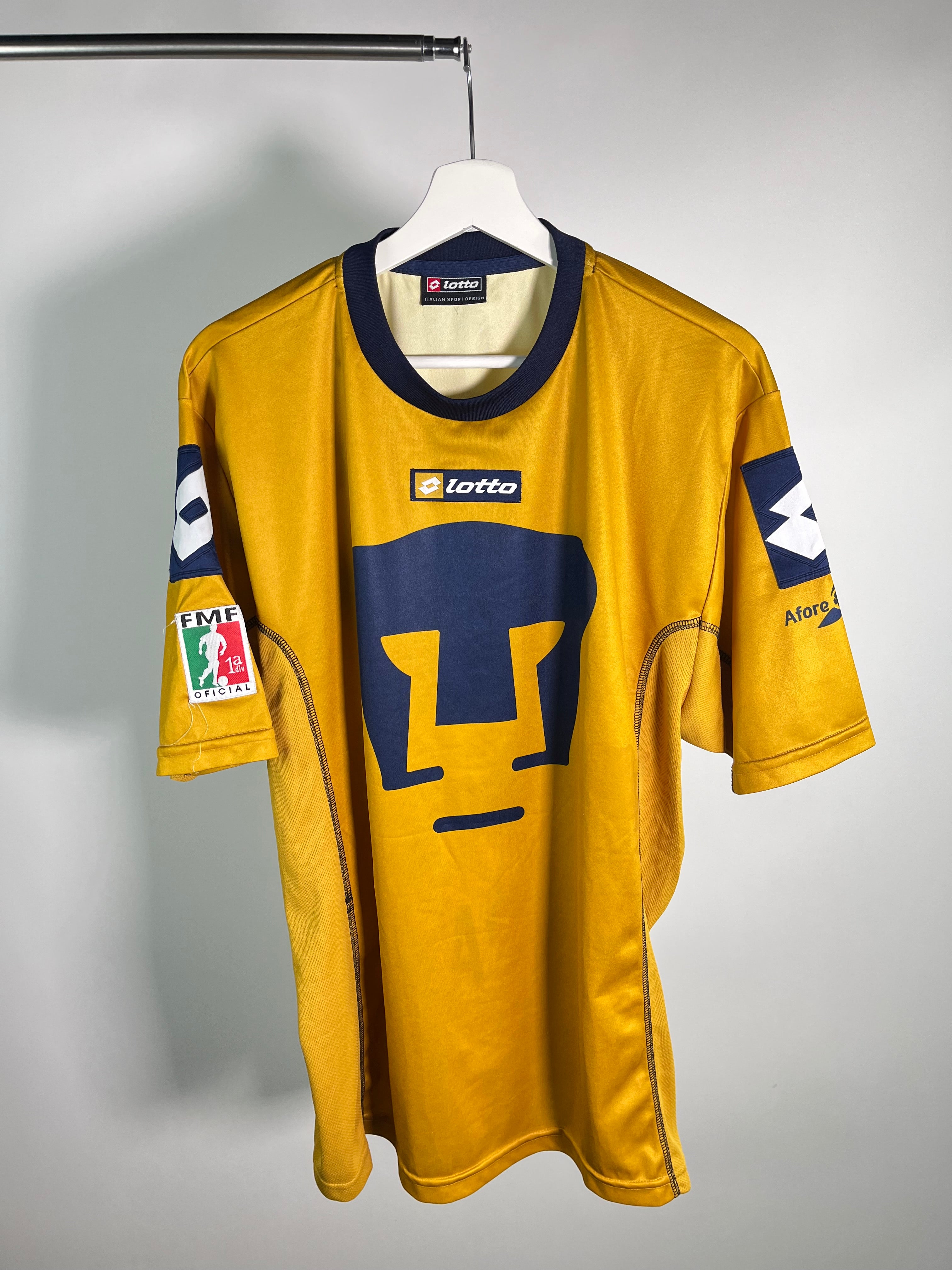 Jersey Pumas Local 2002 Match Worn Miguel España (L)