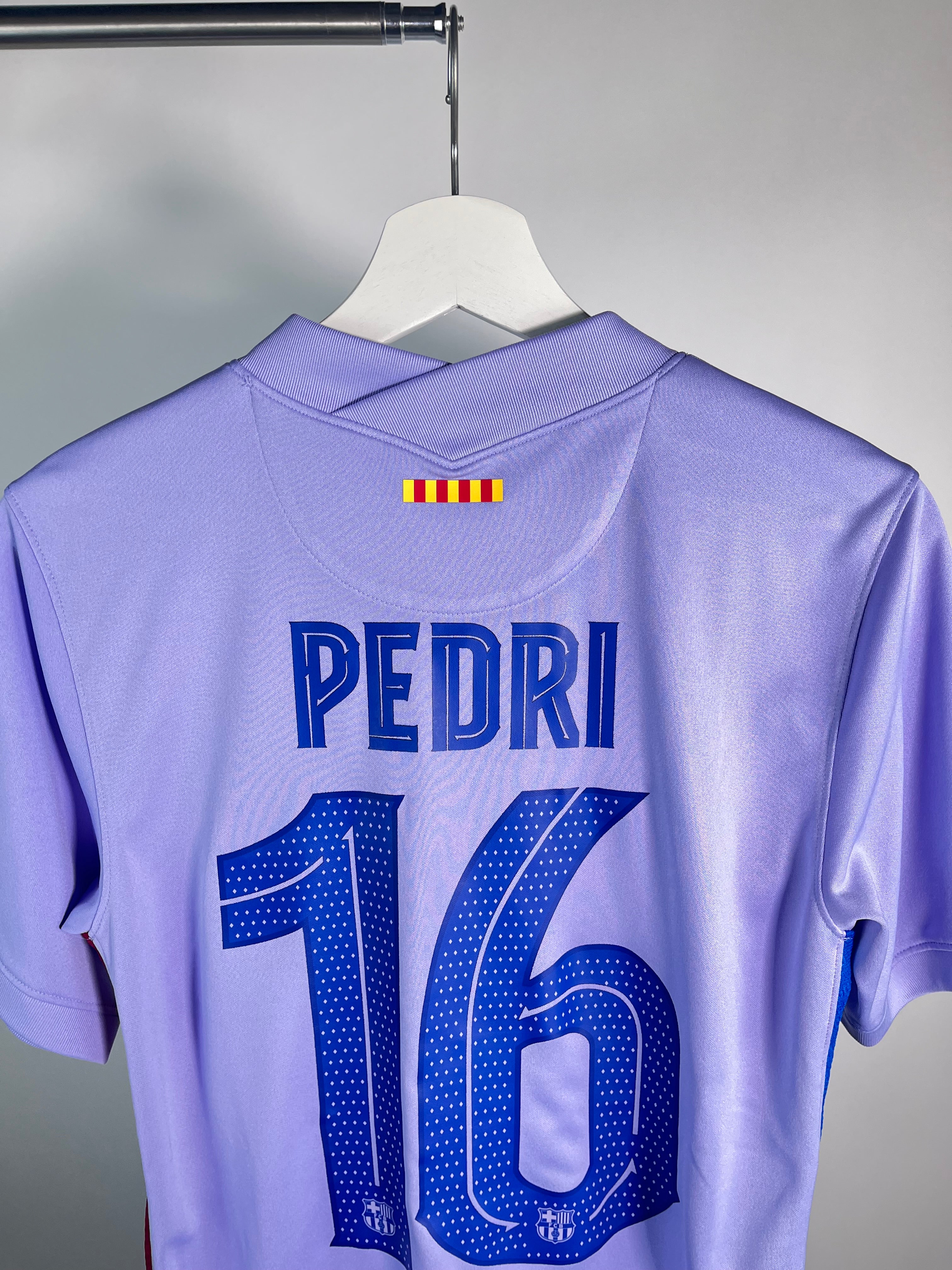 Jersey Barcelona Visita 2021 2022 Pedri González (XS)
