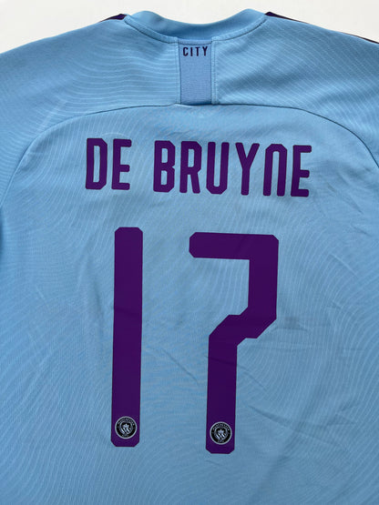 Jersey Manchester City Local 2019 2020 Kevin De Bruyne (L)