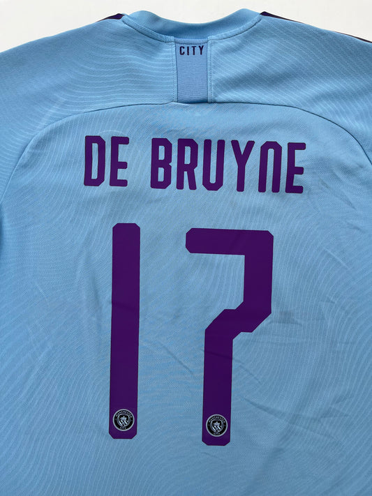 Jersey Manchester City Local 2019 2020 Kevin De Bruyne (L)
