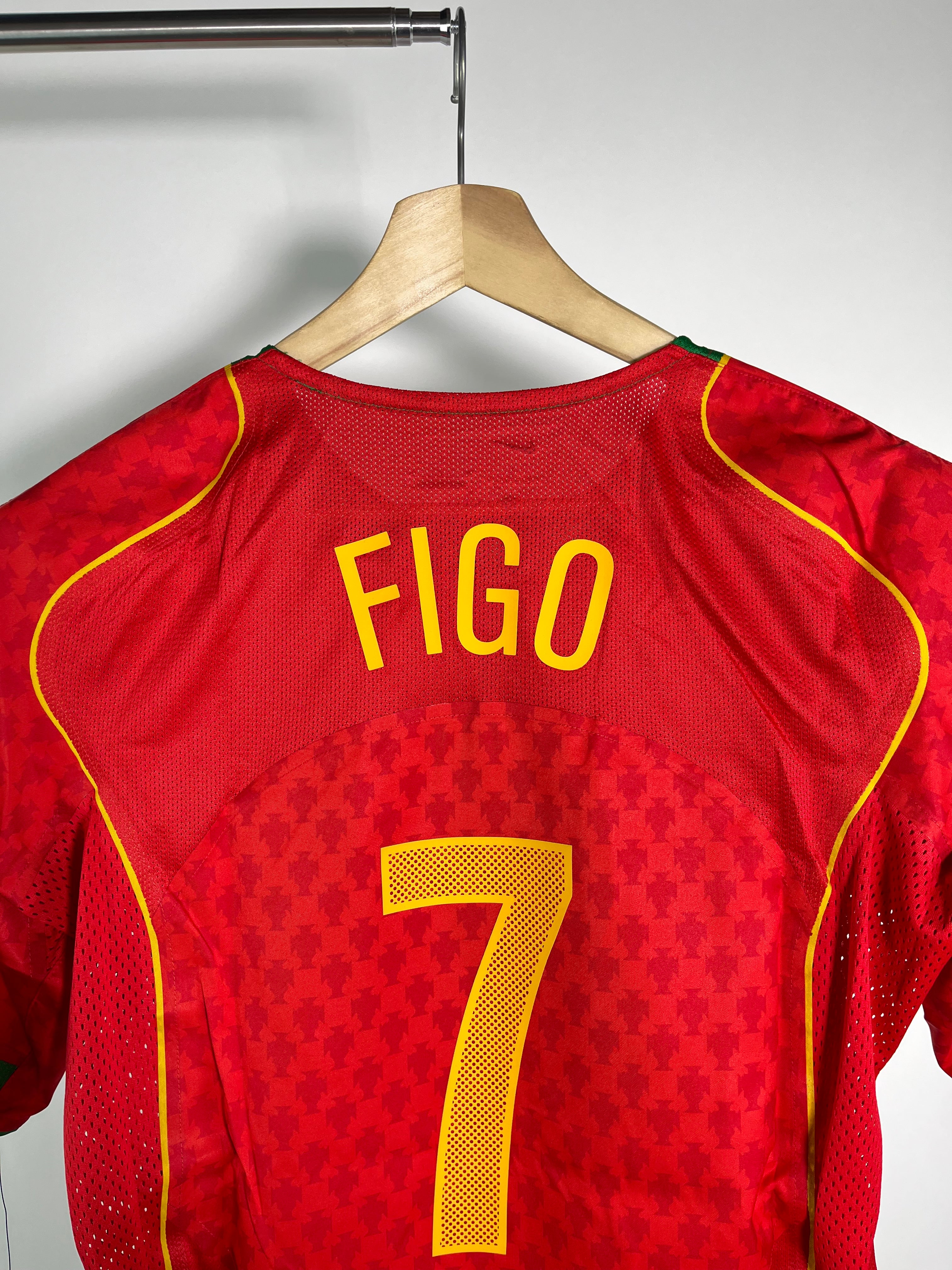 Jersey Portugal Local 2004 2005 Luís Figo Reedición *C/Etiquetas*  (M)