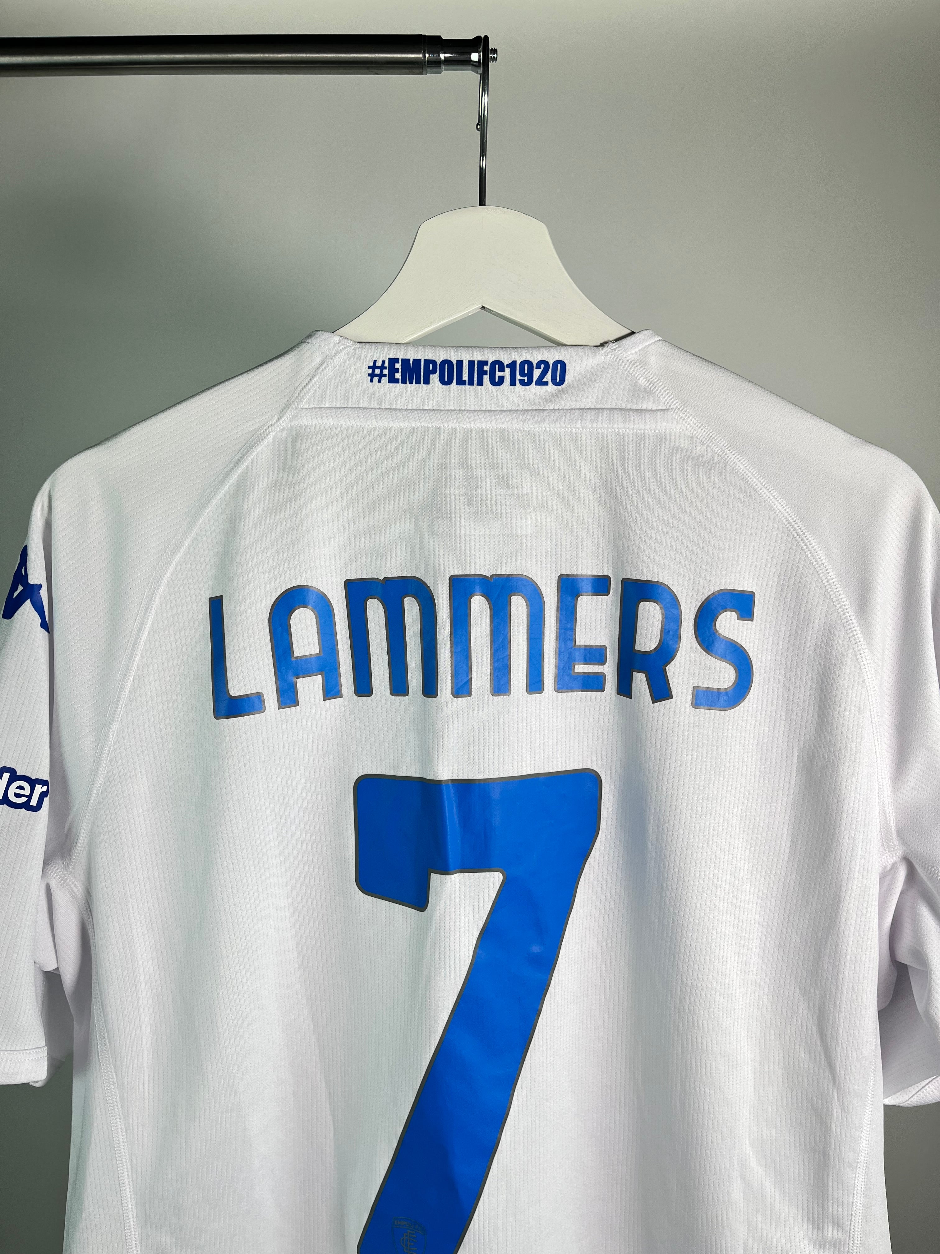 Jersey Empoli Visita 2022 2023 Versión Jugador Sam Lammers (L)