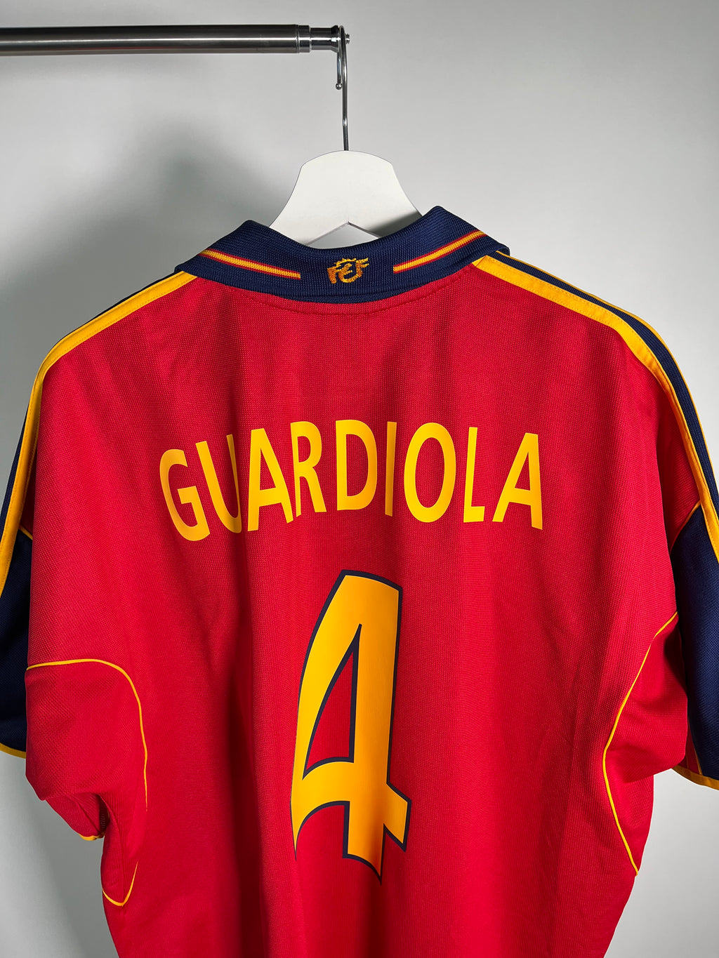 Jersey España Local 2000 2002 Pep Guardiola (L)