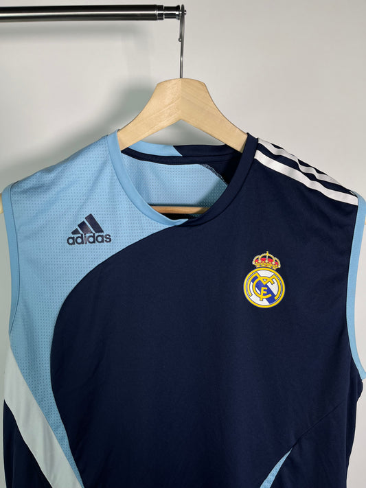 Jersey Real Madrid Entrenamiento 2007 2008 *Sin Mangas* ( L)