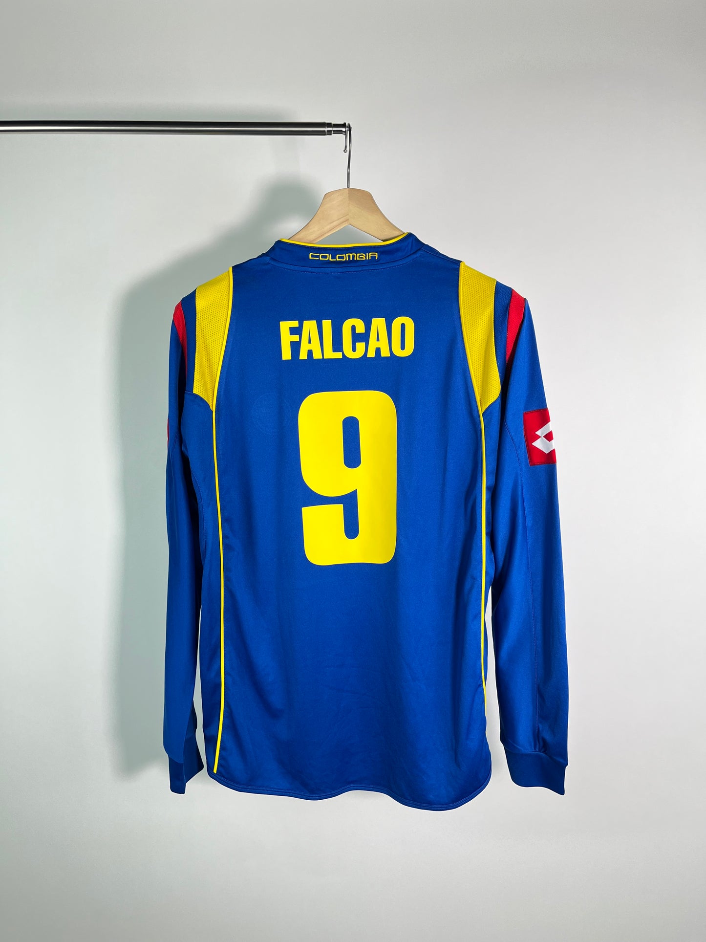Jersey Colombia Visita 2009 2010 Manga Larga Radamel Falcao (L)