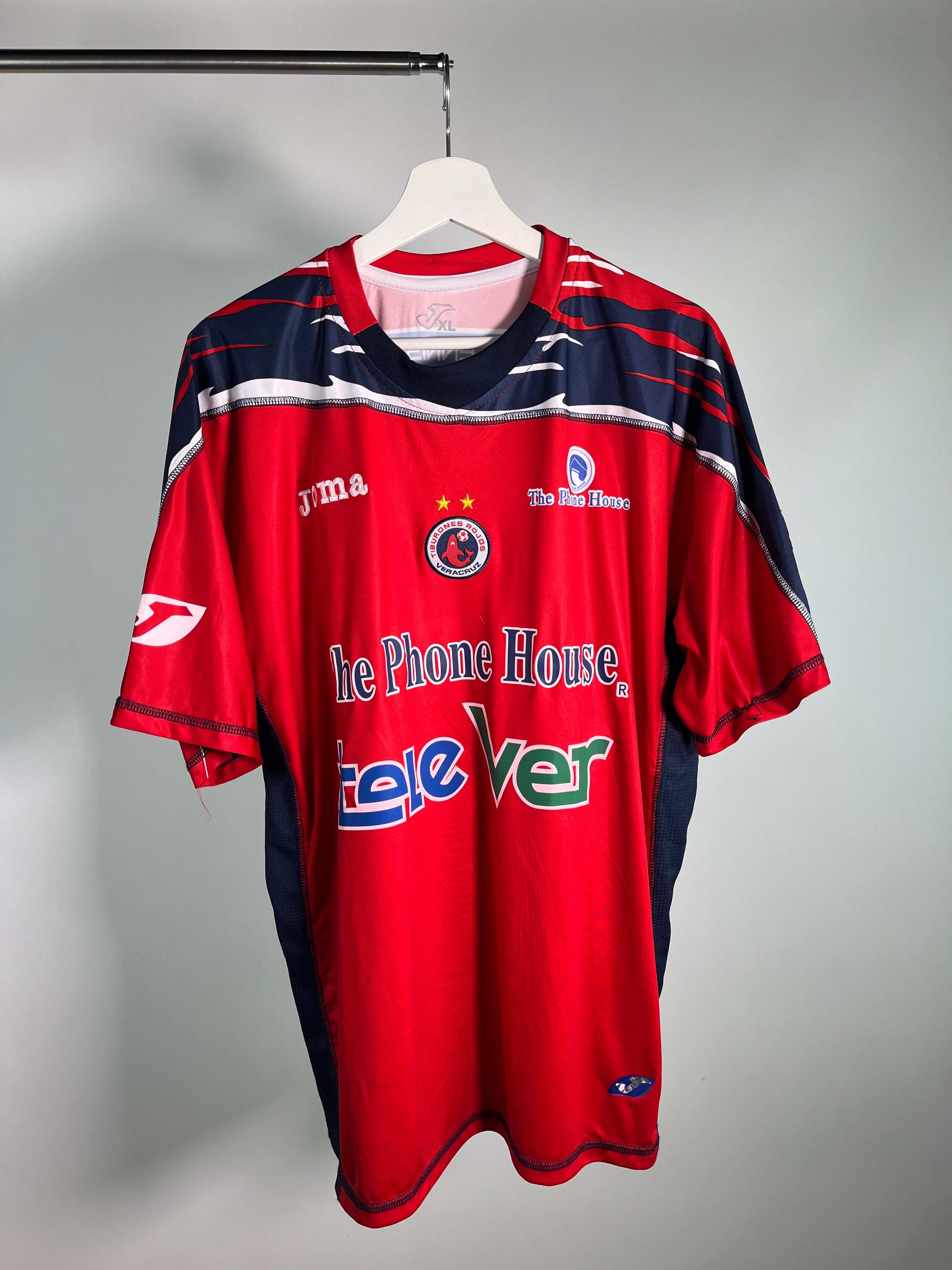 Jersey Veracruz Local 2009 2010 Utilería Cuauhtémoc Blanco (XL)