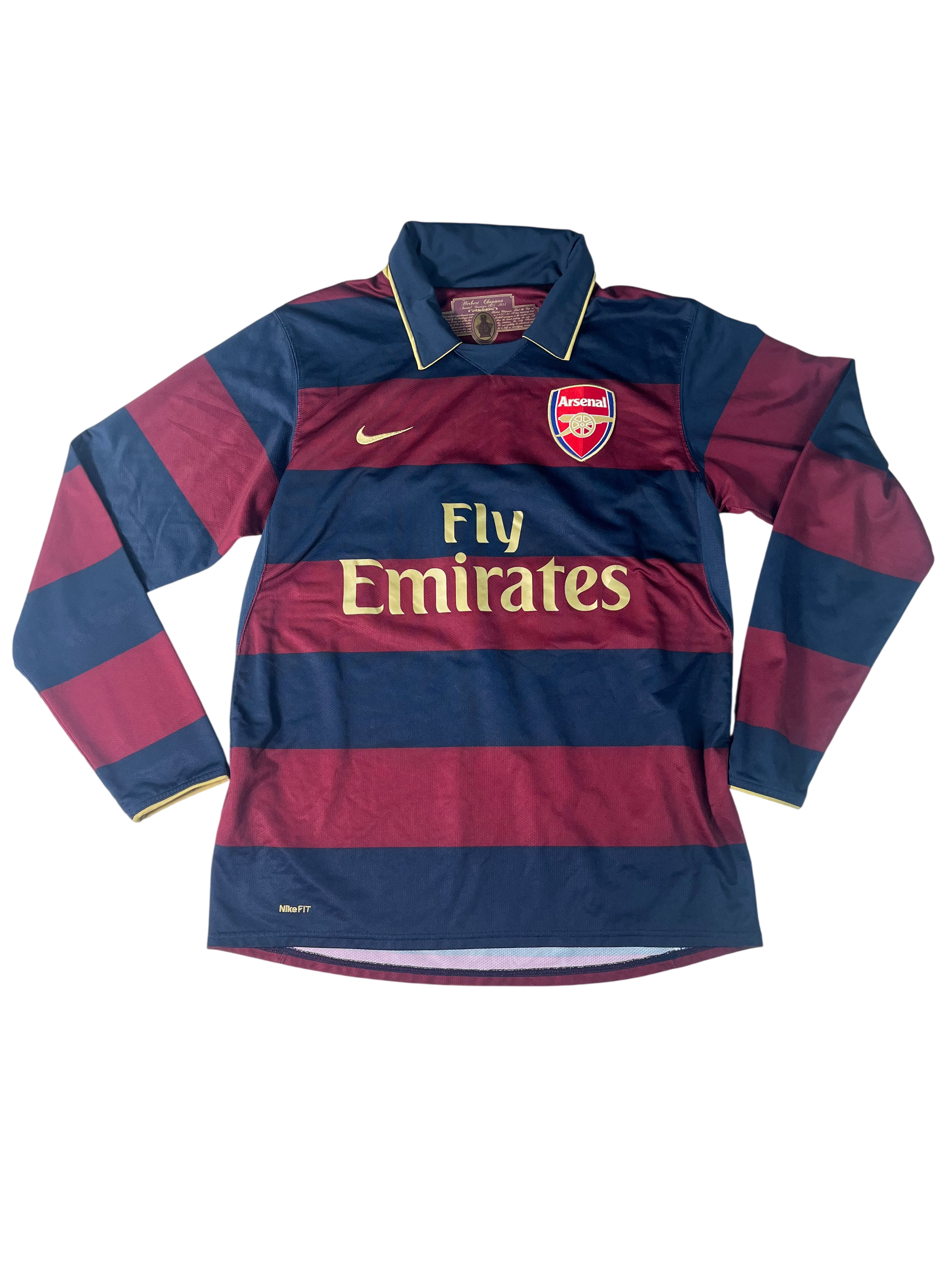 Jersey Arsenal Tercera 2007 2008 Manga Larga Tomás Rosicky (M)
