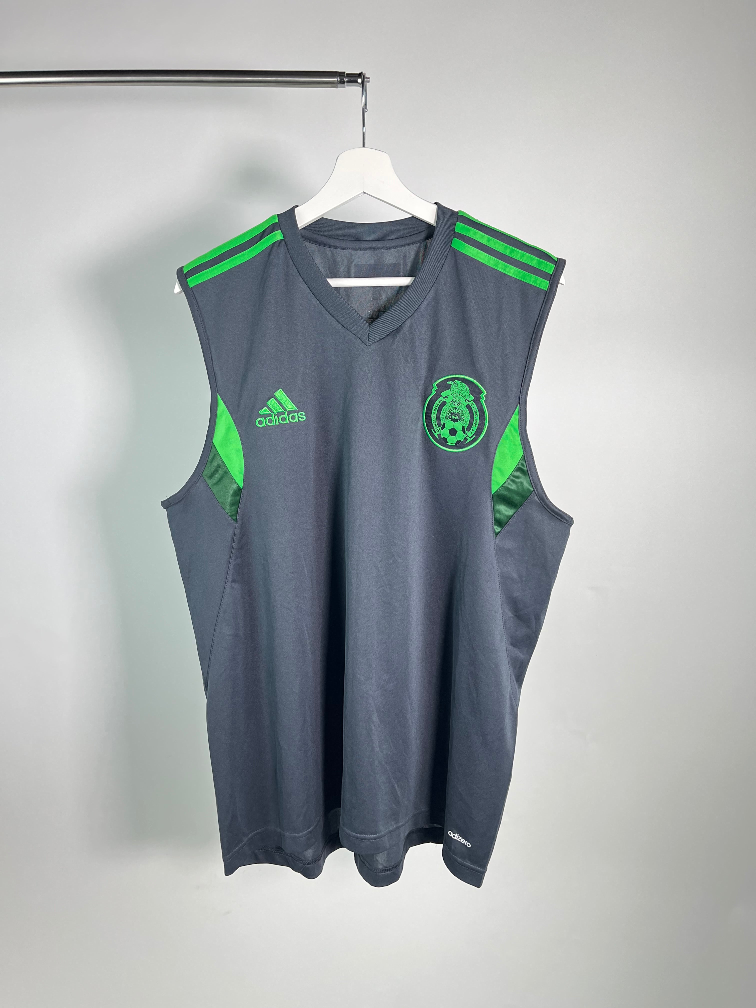 Jersey México Entrenamiento 2014 2015 *Sin Mangas* Versión Jugador (XL)