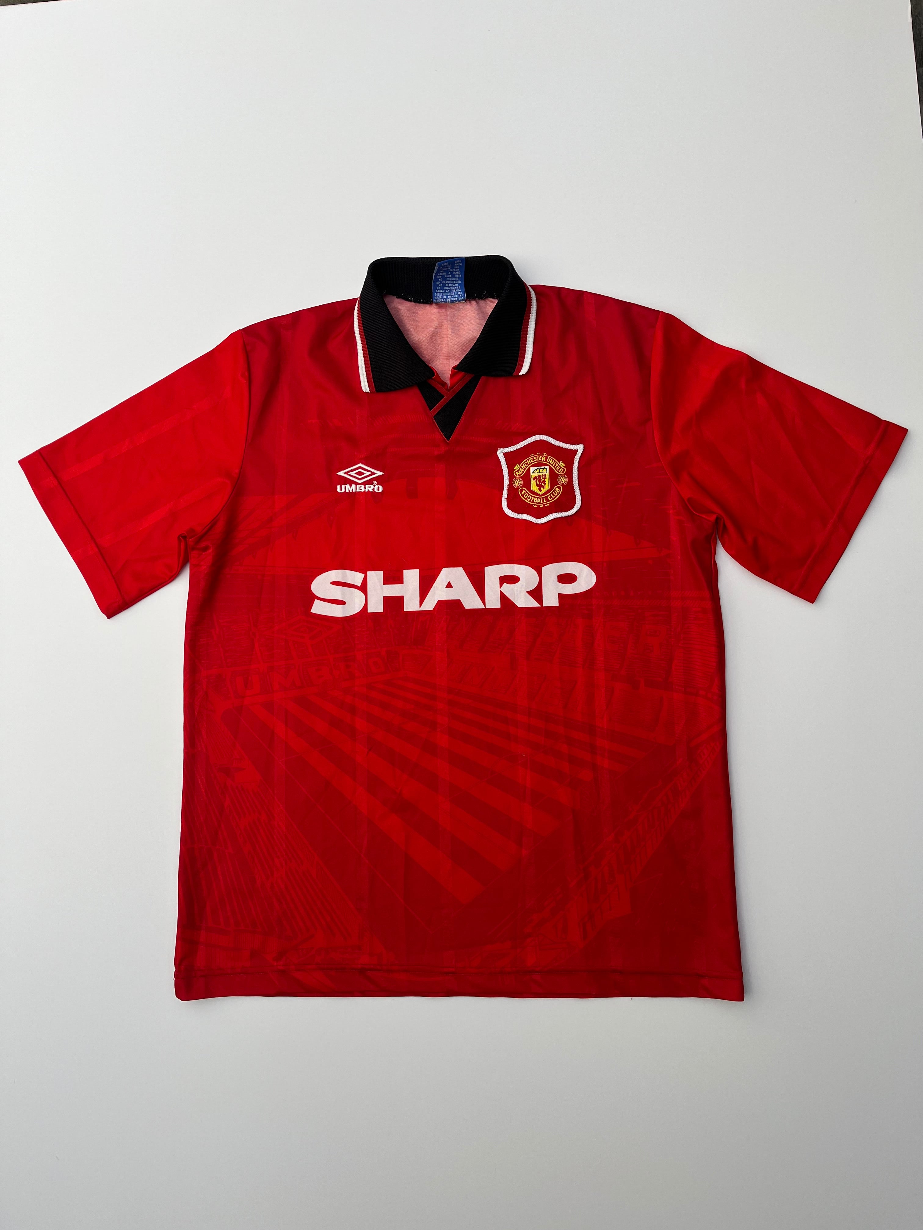 Jersey Manchester United Local 1994 1995 Éric Cantona (L)