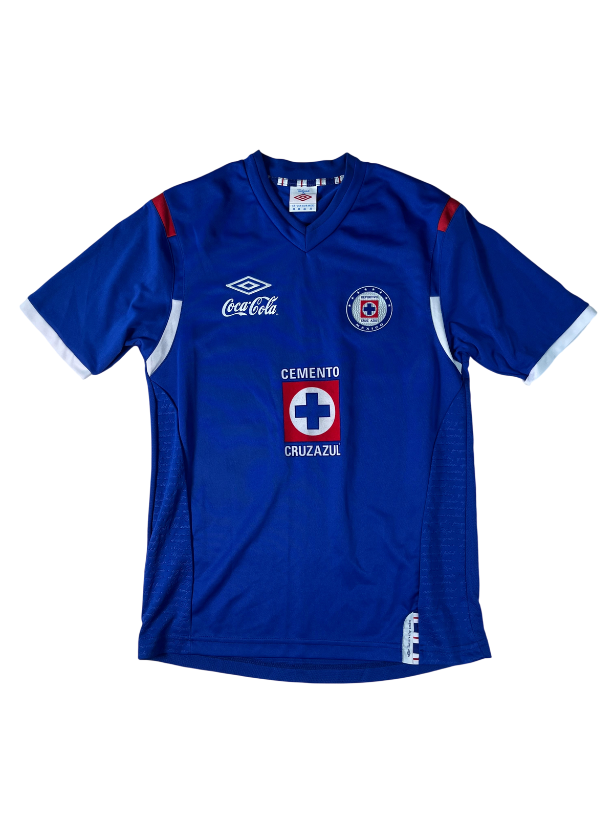 Jersey Cruz Azul Local 2011 2012 Autografiada Christian "Chaco" Giménez *C/Etiquetas* (M)