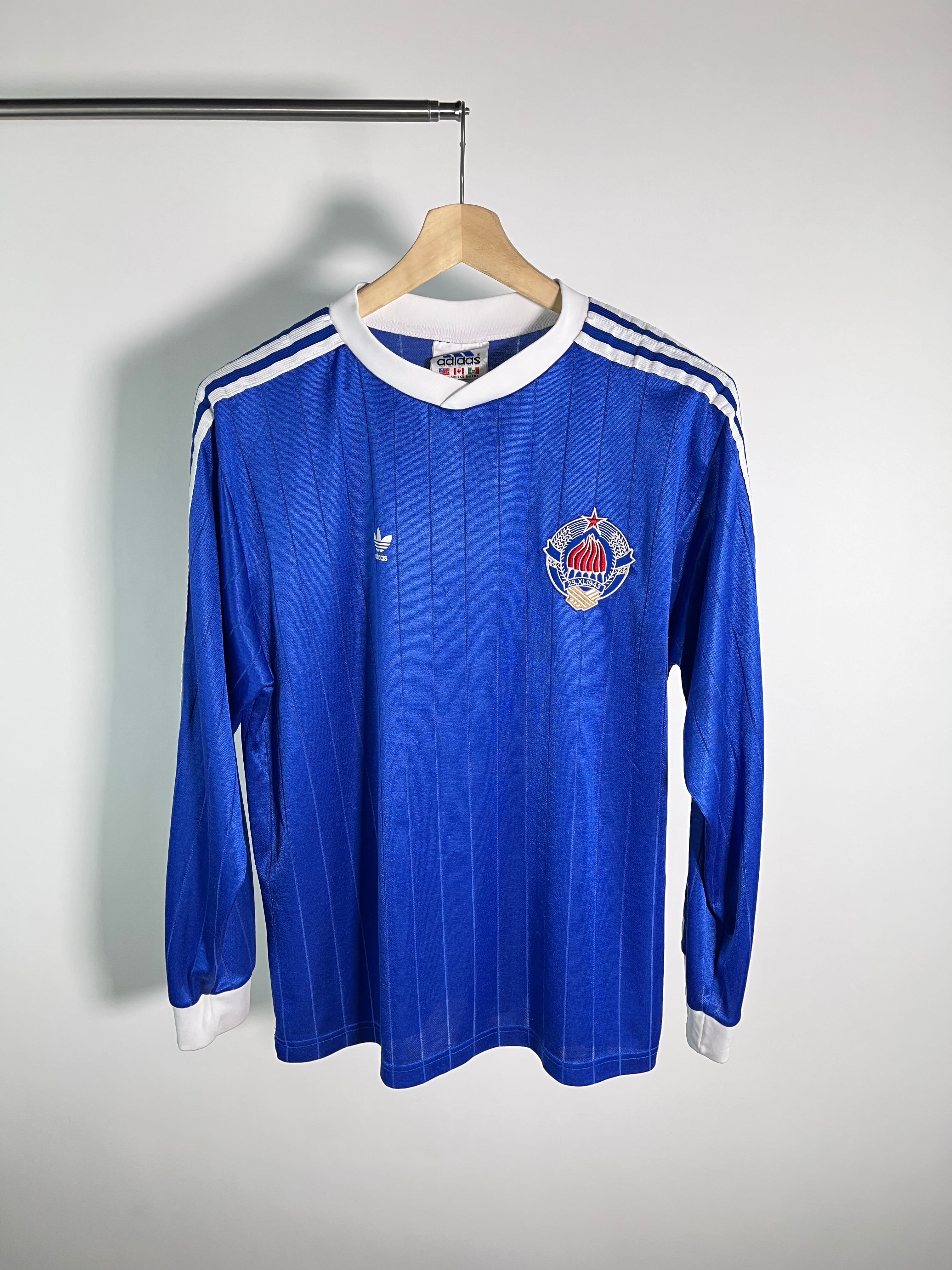 Jersey Yugolsavia Local 1989 1991 Manga Larga (XL)