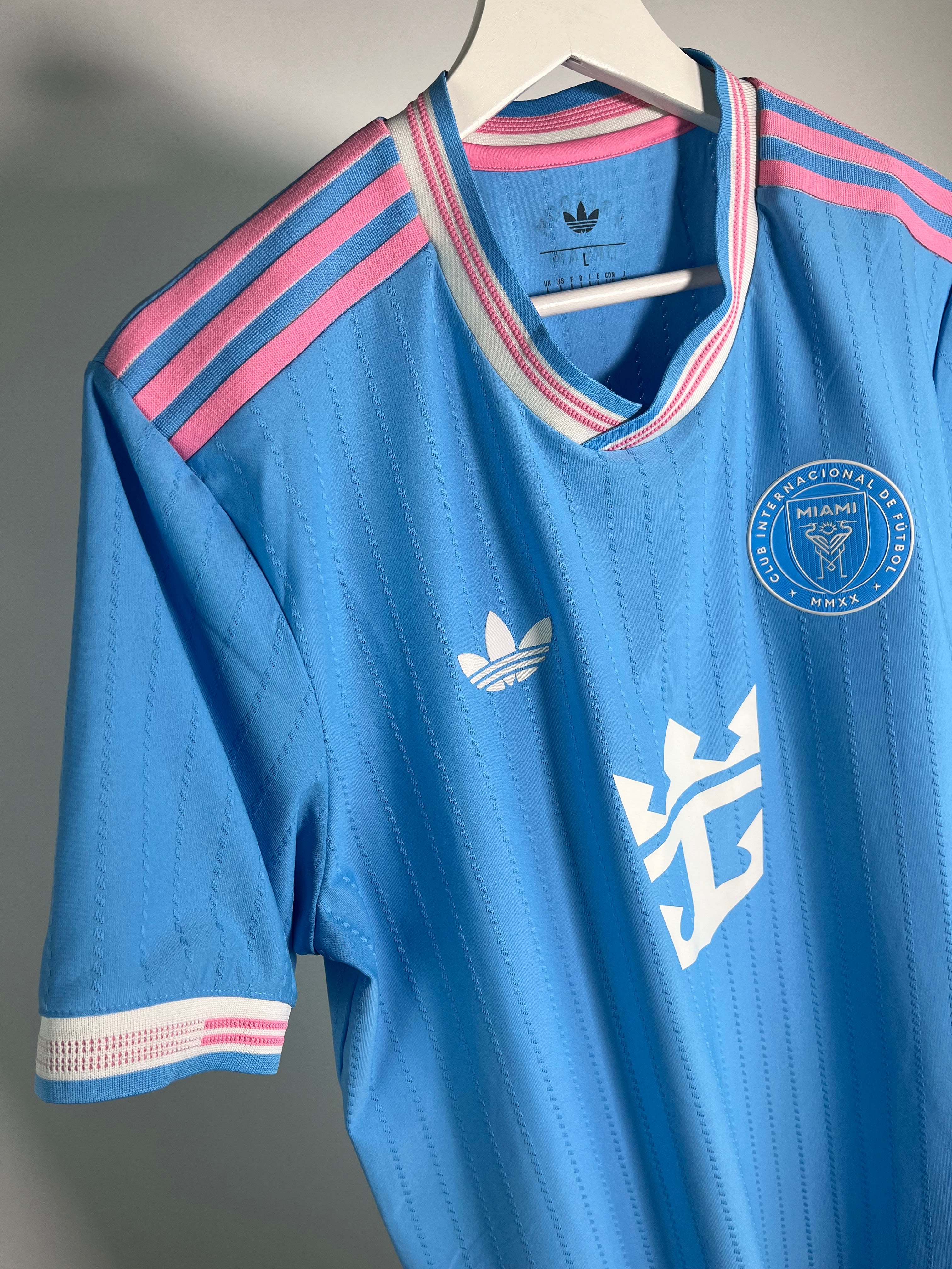 Jersey inter de Miami Tercera 2025 2026 Versión Jugador Lionel Messi (L)