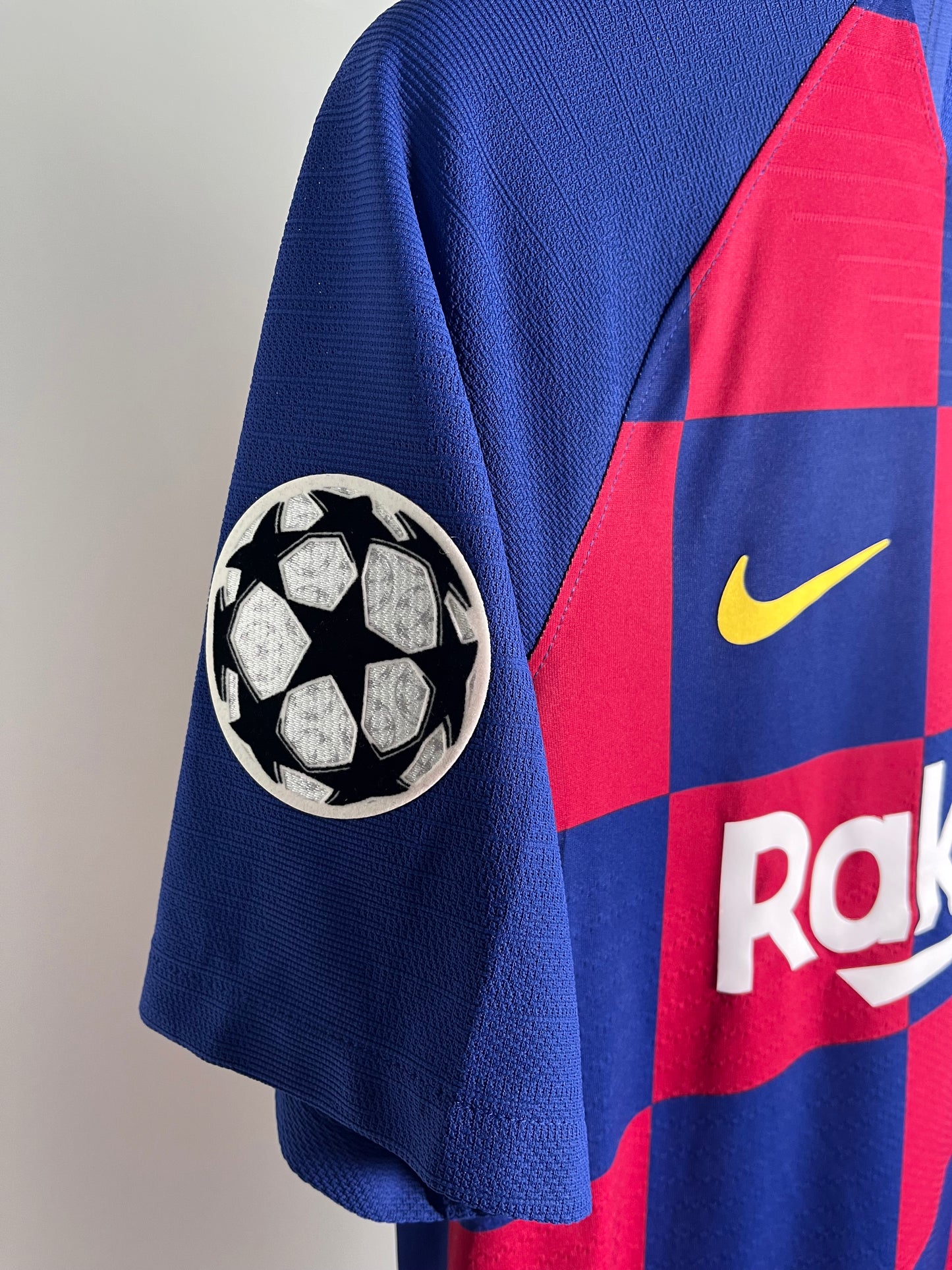 Jersey Barcelona Local 2019 2020 Versión Jugador *Champions League* Luis Suárez (M)