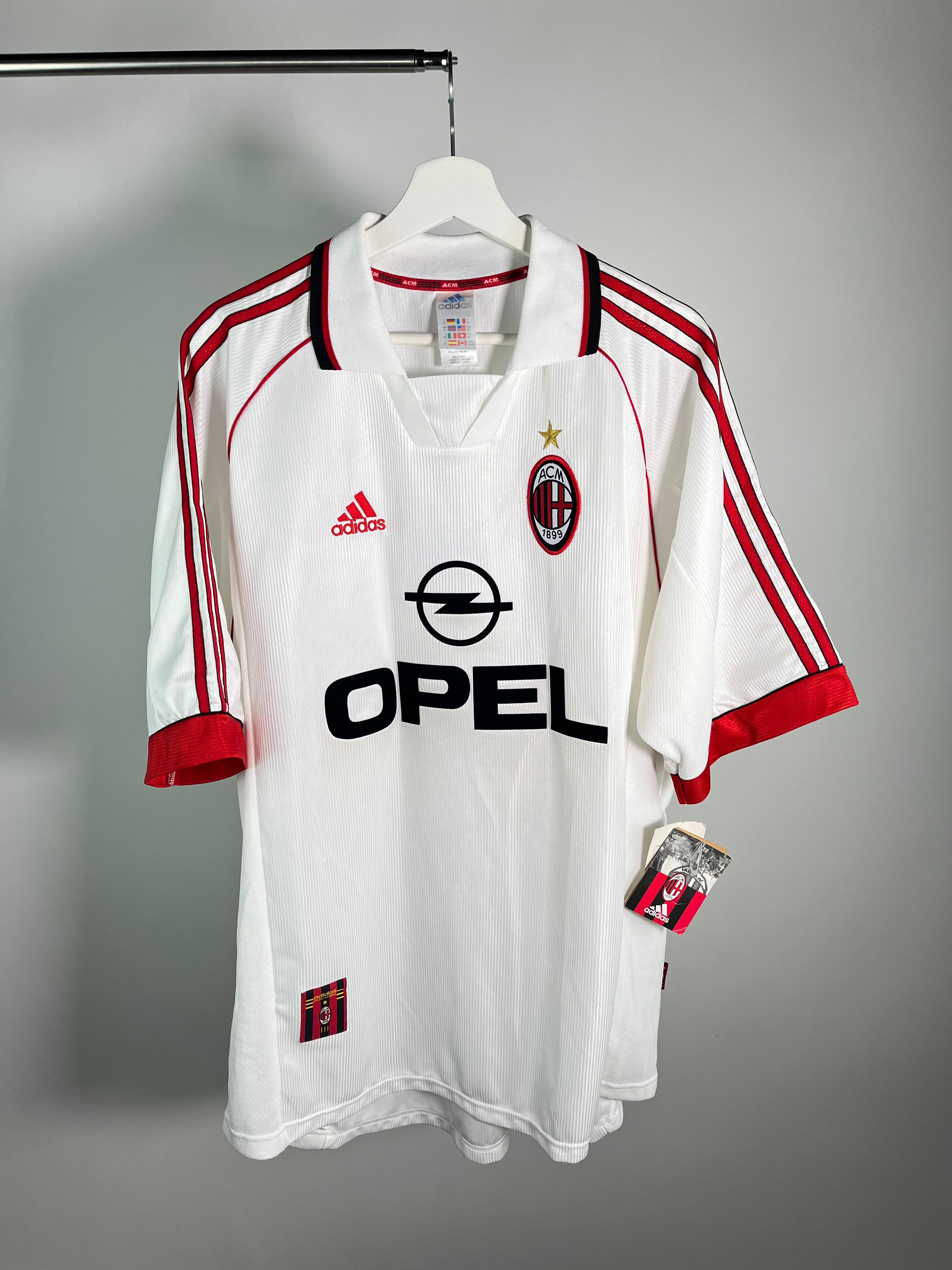 Jersey AC Milán Visita 1999 2000 *C/Etiquetas* (XL)