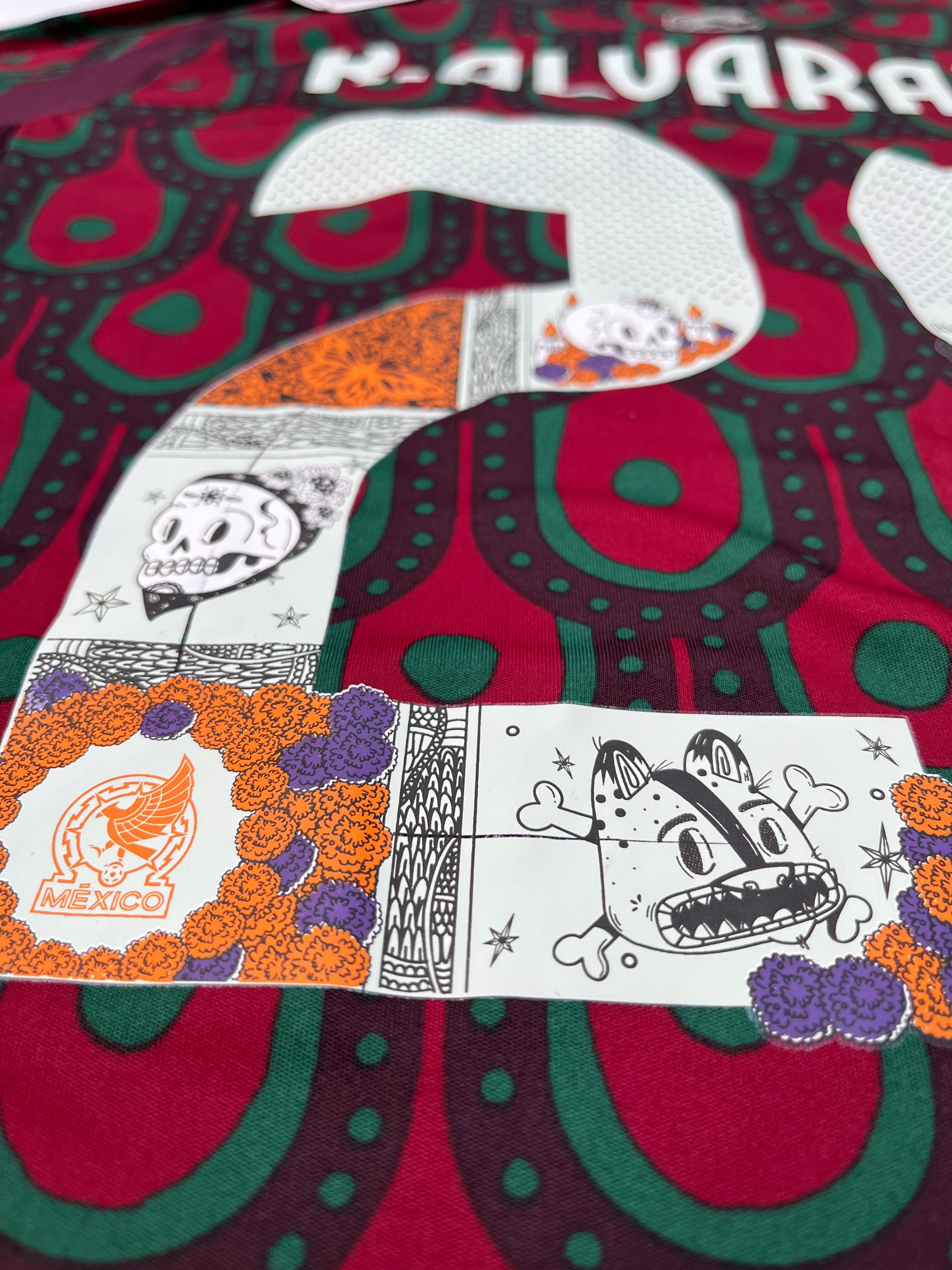 Jersey México Visita 2023 2024 Roberto “Piojo” Alvarado (L)