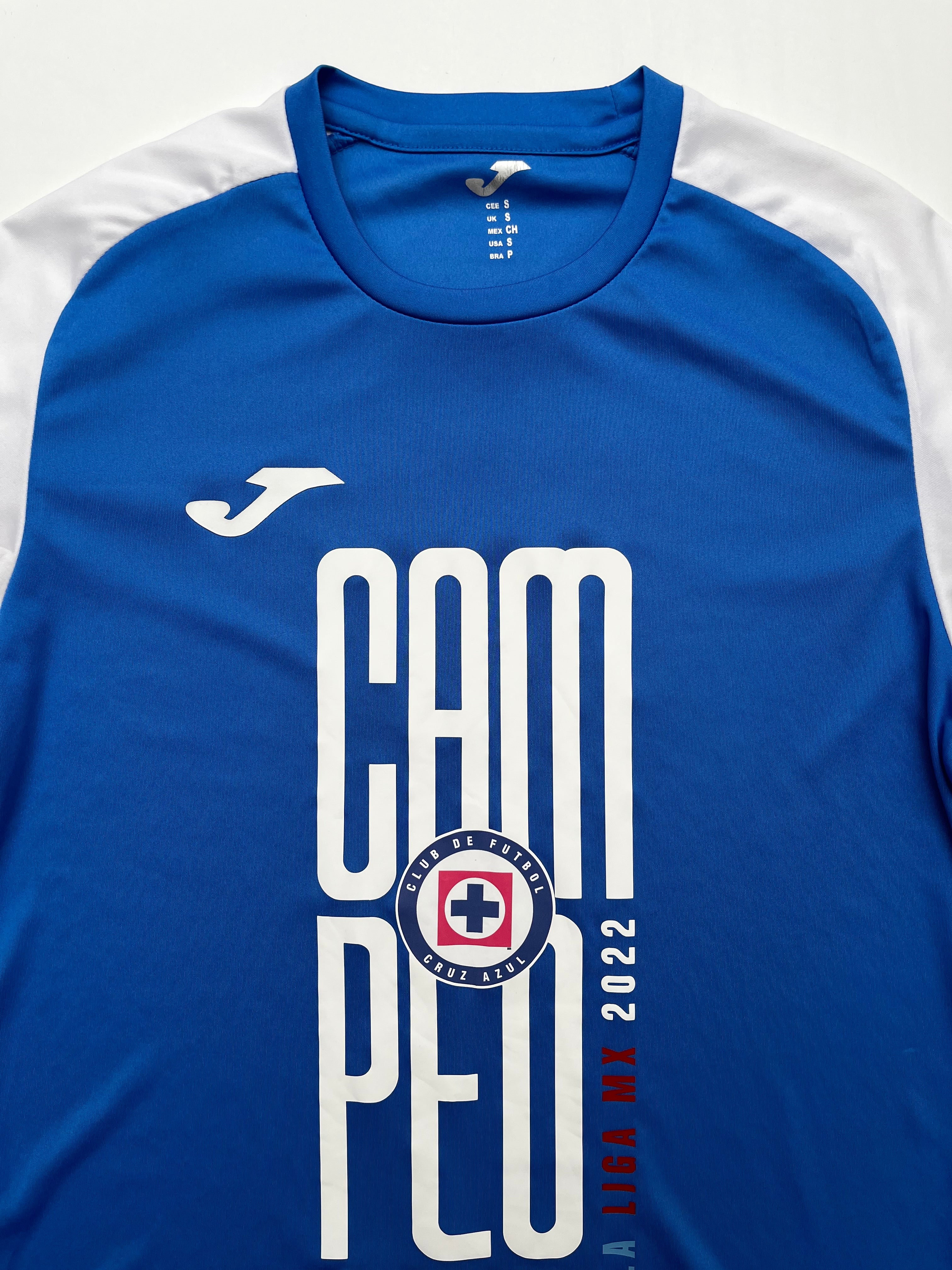 Jersey Cruz Azul Especial 2022 *Campeones Supercopa* (S)