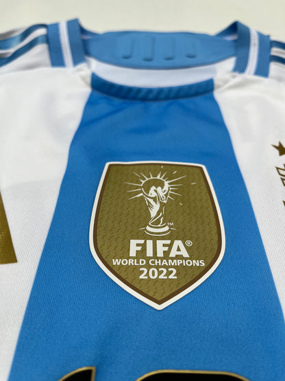 Jersey Argentina Local 2024 2025 Versión Jugador Lionel Messi (S)