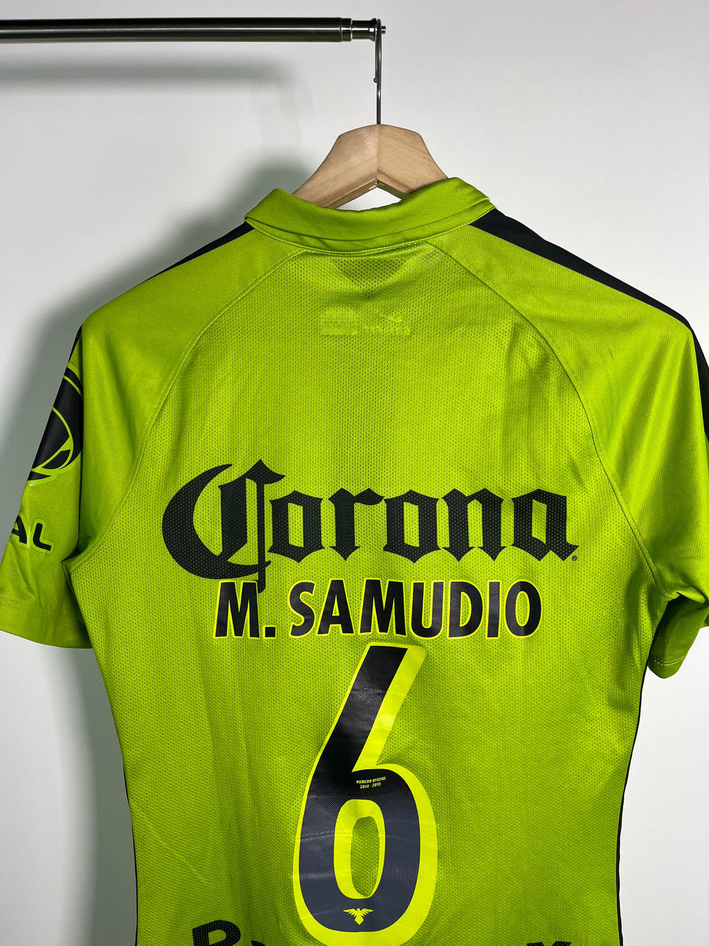 Jersey Club America Tercera 2014 2015 Utilería Miguel Samudio (M)