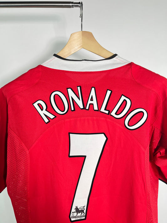 Jersey Manchester United Local 2005 2006 Cristiano Ronaldo (L)