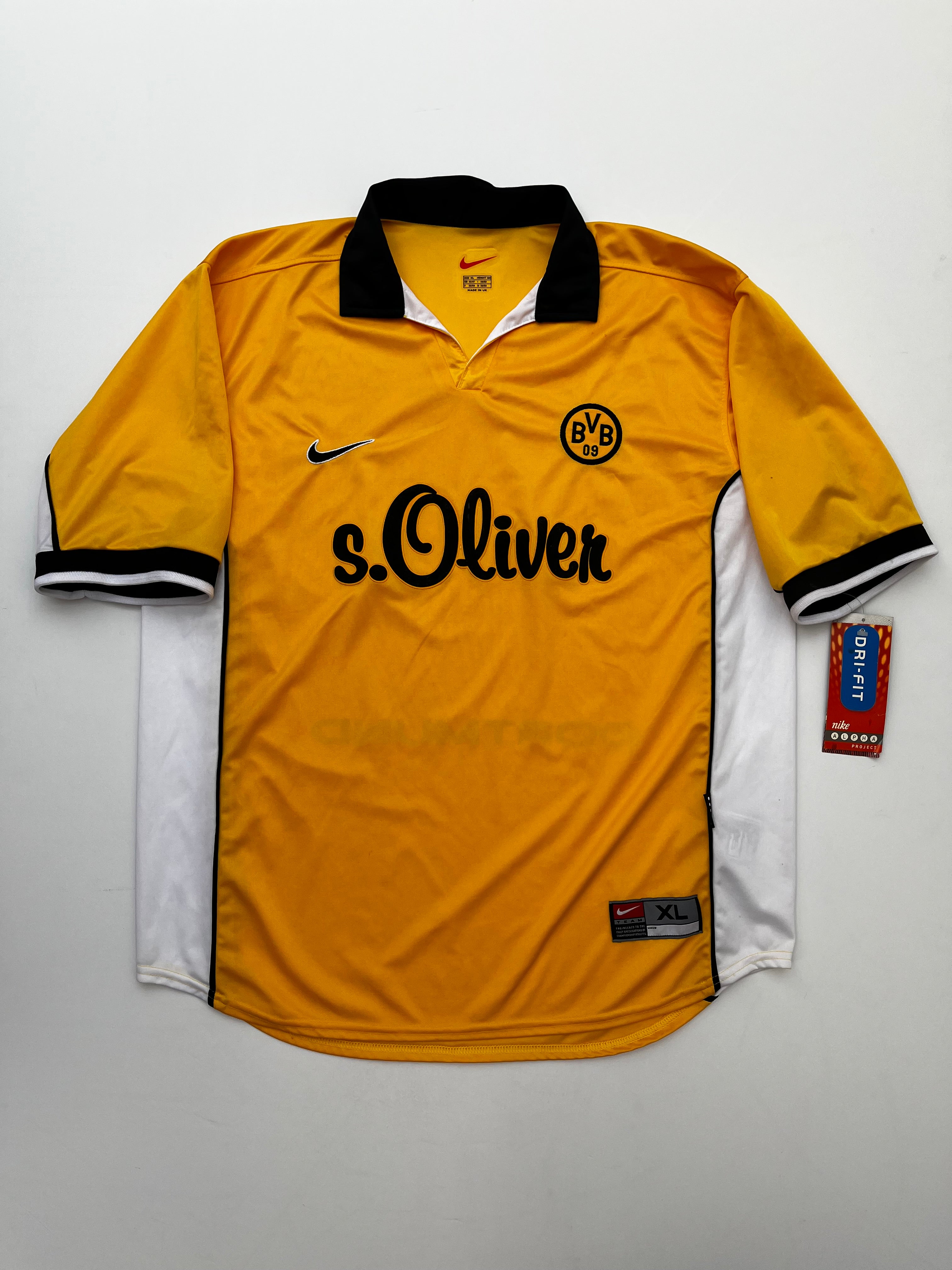 Jersey Borussia Dortmund Local 1999 2000 *C/Etiquetas* (XL)