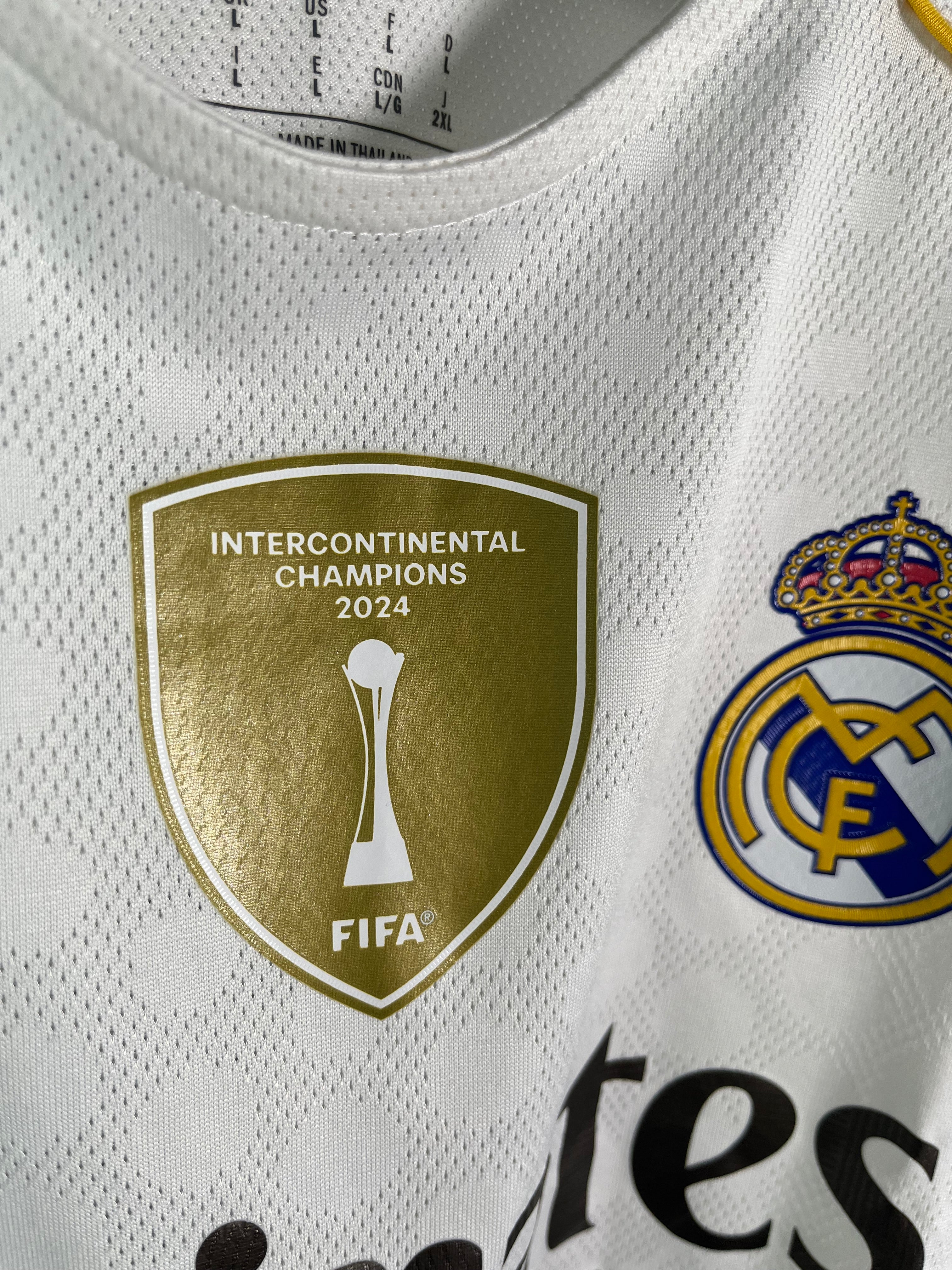 Jersey Real Madrid Local *Mundial de Clubes* 2025 2026 Versión Jugador Vinícius Júnior (L)