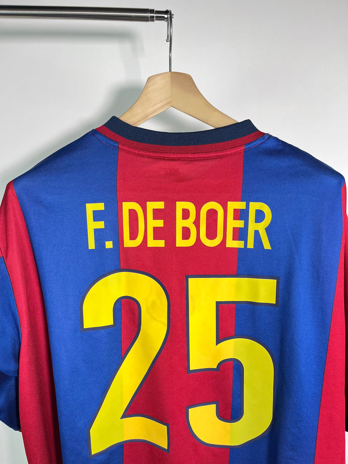 Jersey Barcelona Local 1998 1999 Frank de Boer (XL)