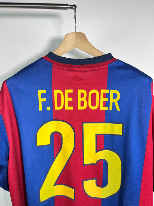 Jersey Barcelona Local 1998 1999 Frank de Boer (XL)
