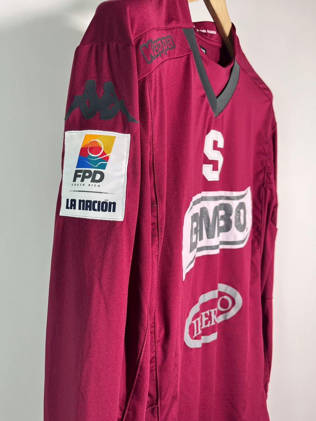 Jersey Saprissa Local 2015 2016 Versión Jugador Manga Larga (XXL)