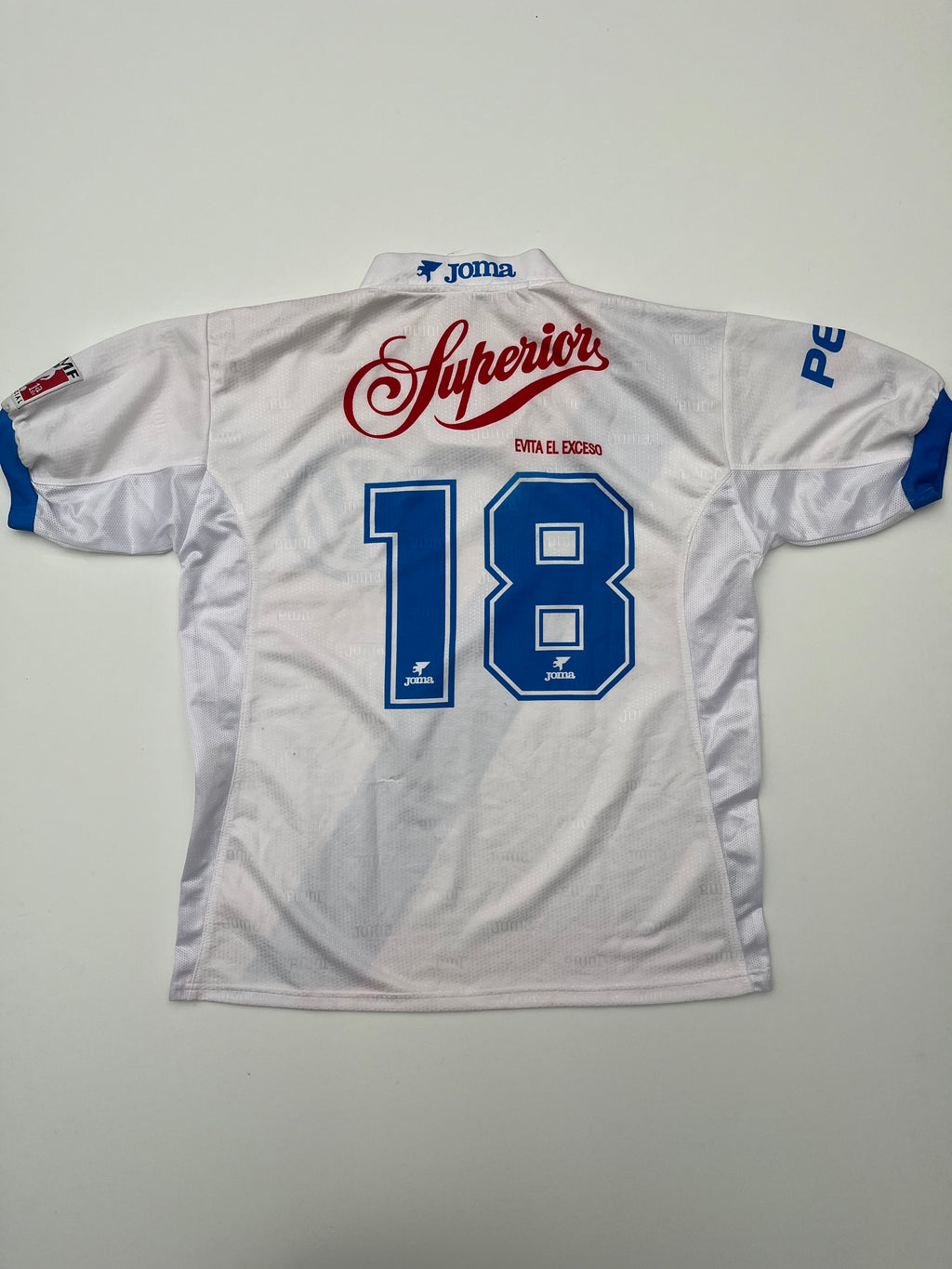 Jersey Puebla Local 1998 1999 Match Worn Edgar Plascencia (L)